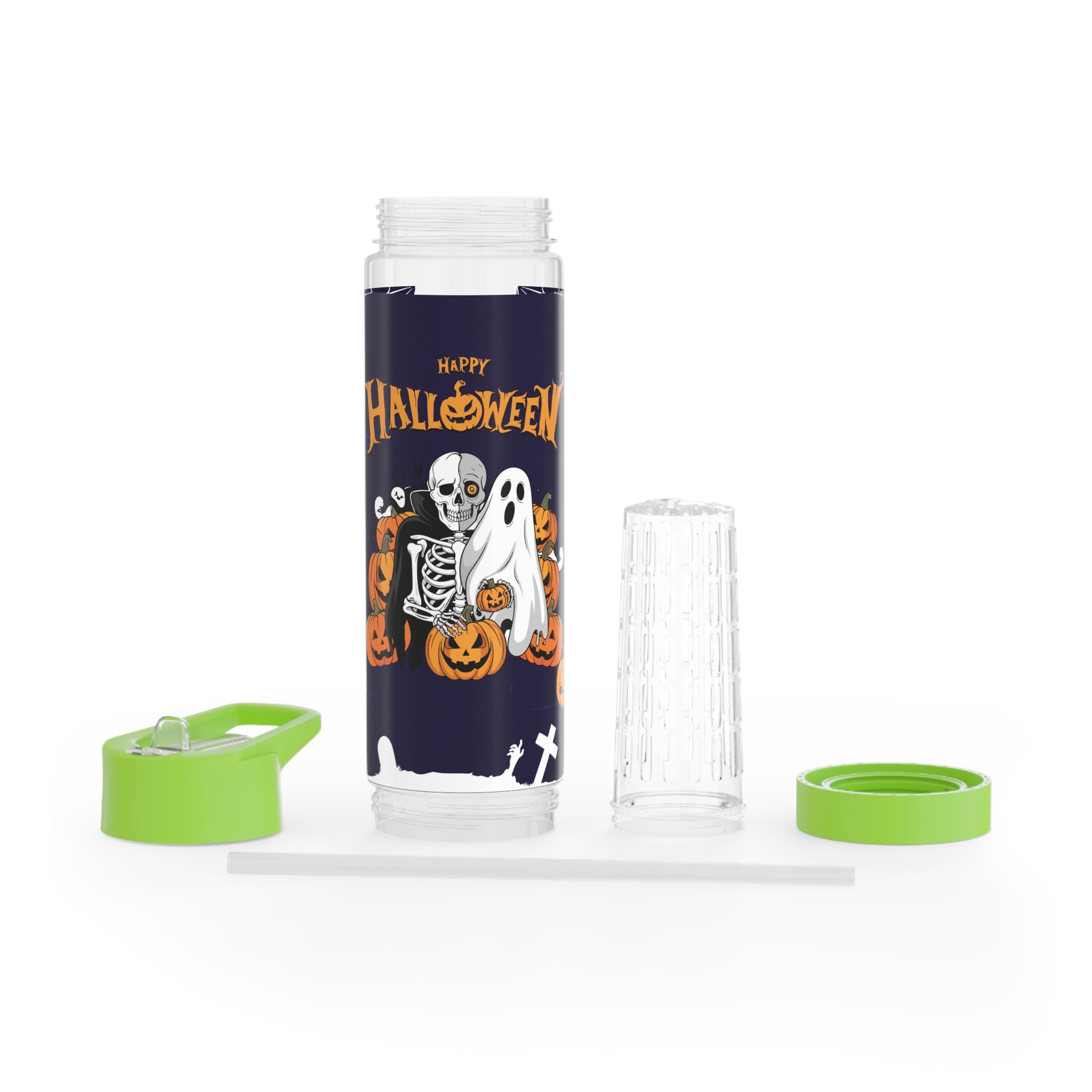 Halloween is Better with Skeleton | Infuser Water Bottle