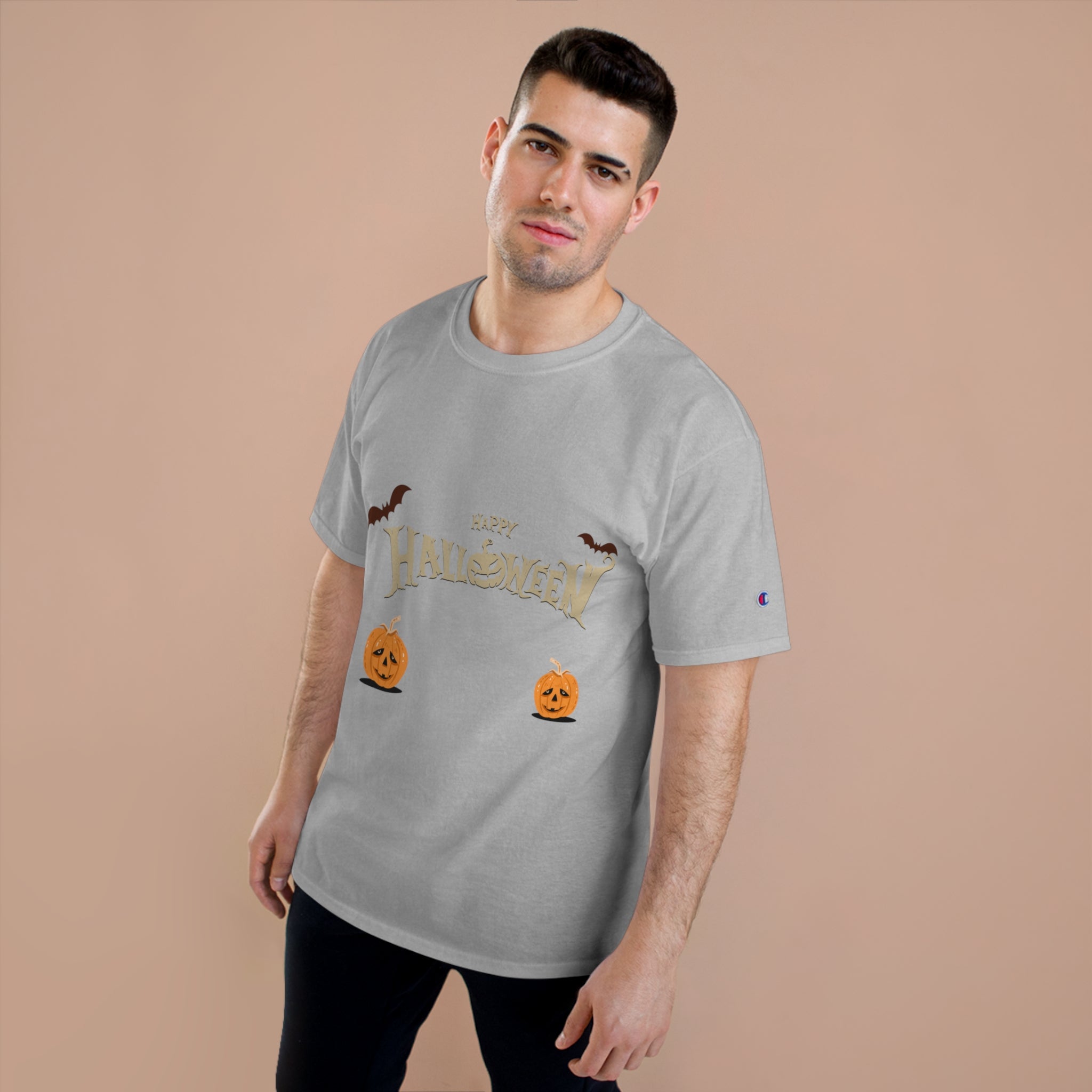 Halloween with Pumpkins | Champion T-Shirt