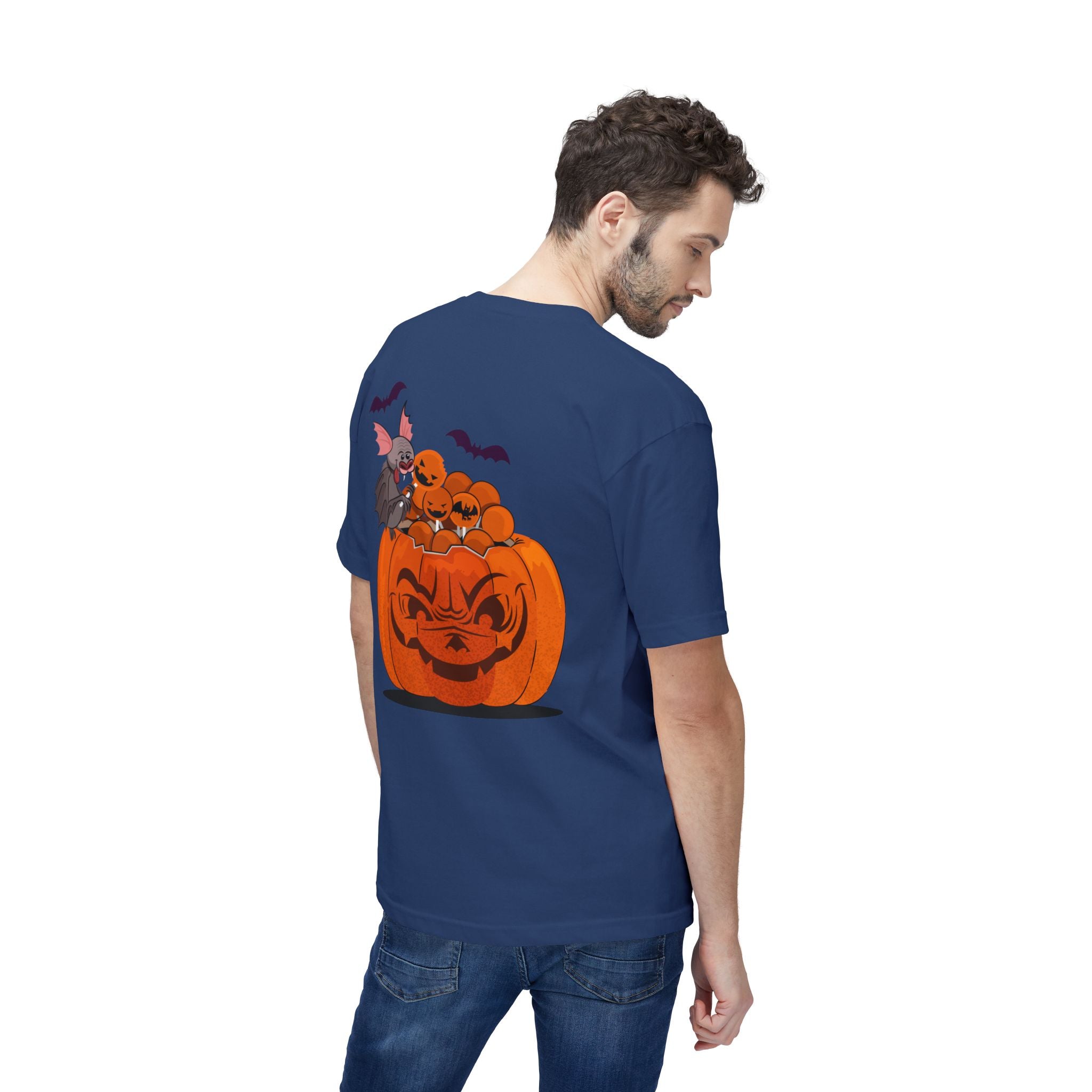 Halloween Trick or Treat | Unisex Midweight T-shirt, Made in US