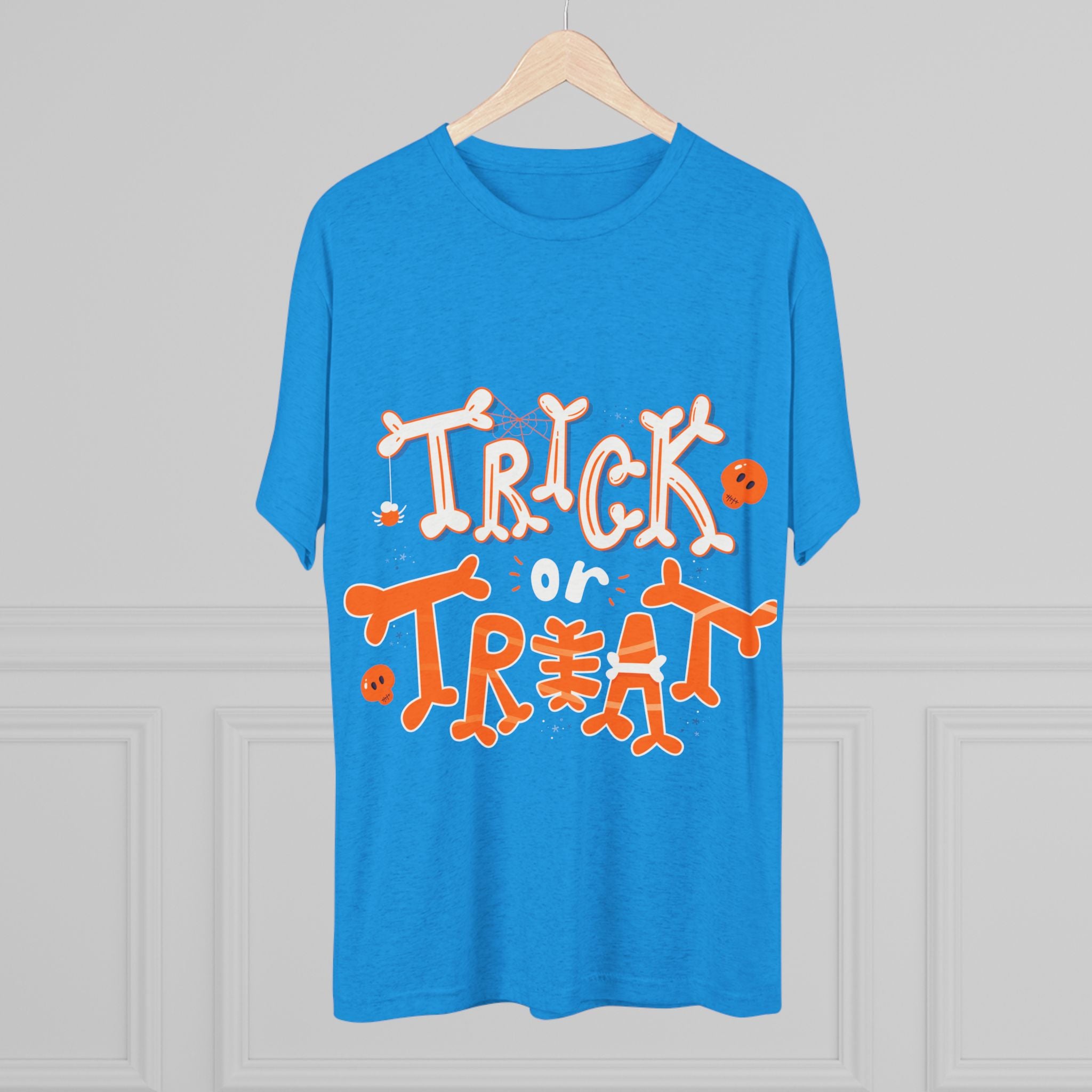 Halloween Trick or Treat | Unisex Tri-Blend Crew Tee