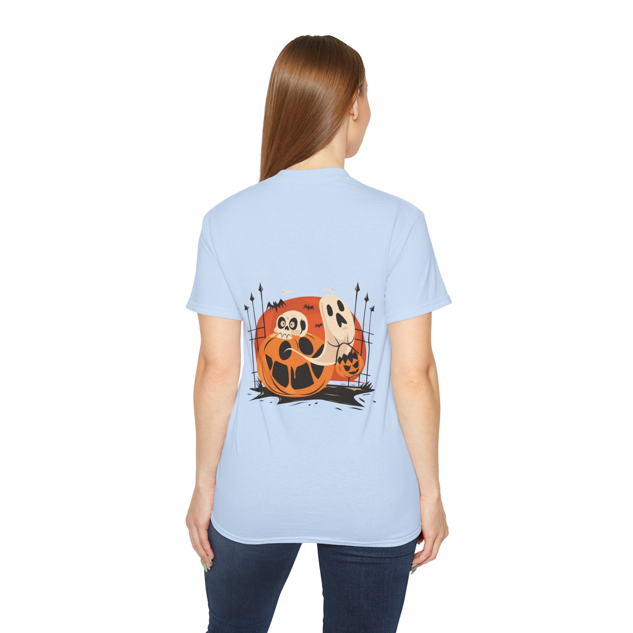Halloween with Pumpkins | Unisex Ultra Cotton Tee