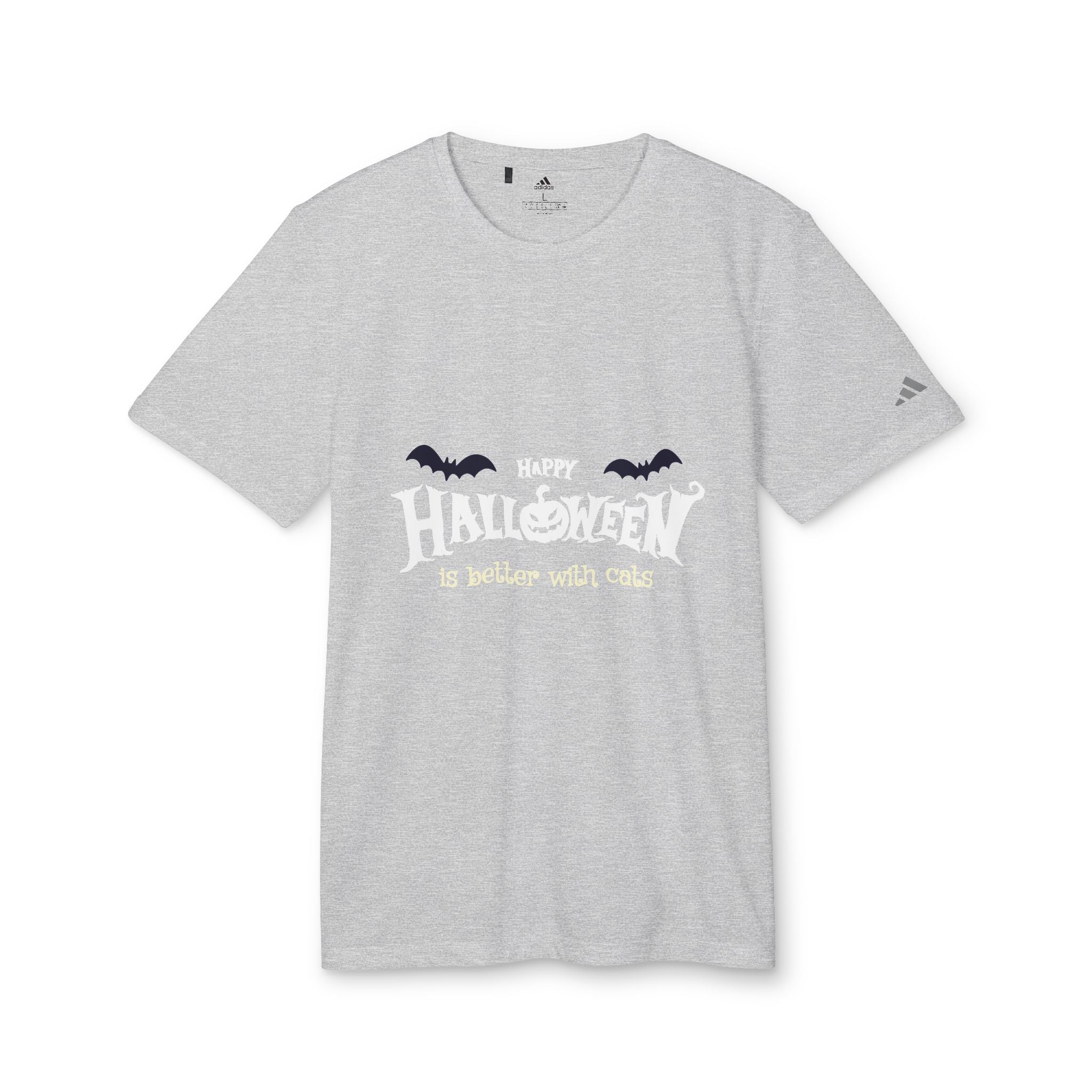 Halloween with Witch's Cats | adidas Unisex Sport T-shirt