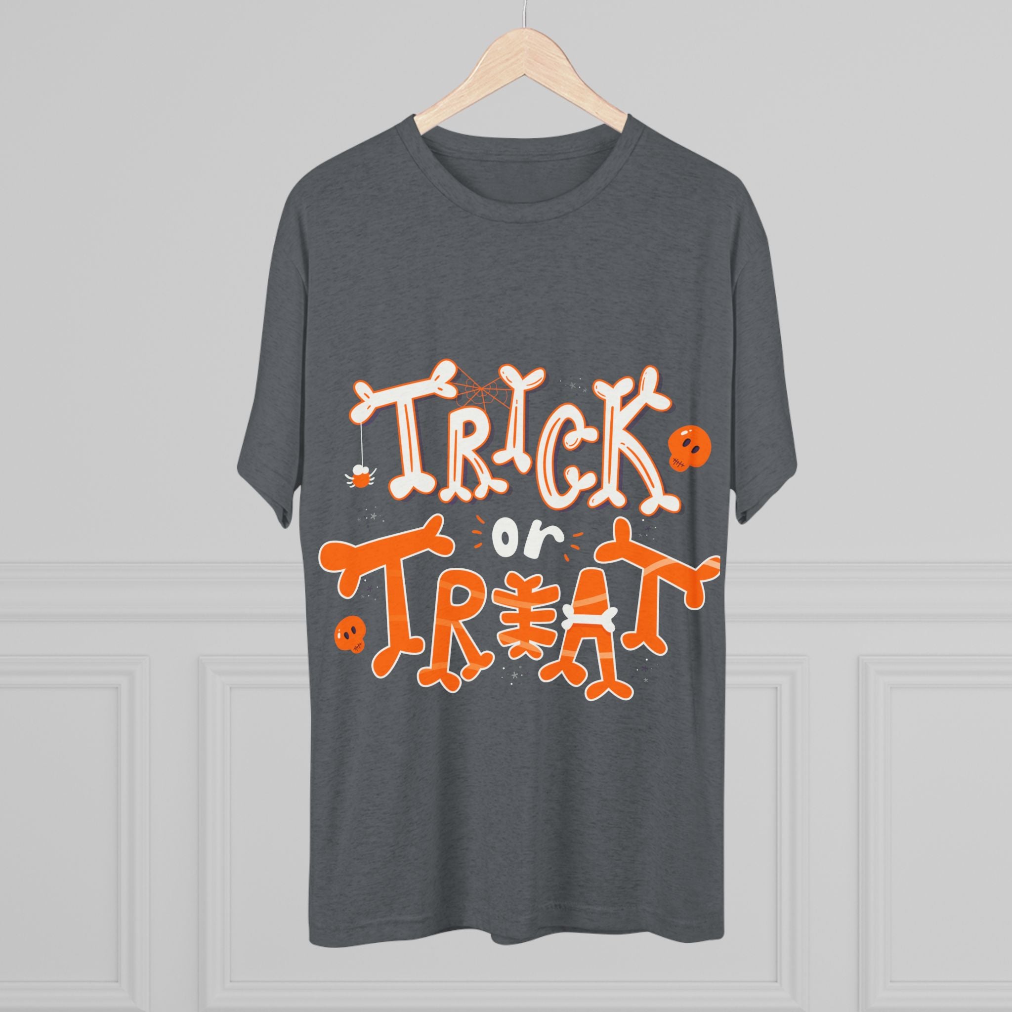 Halloween Trick or Treat | Unisex Tri-Blend Crew Tee