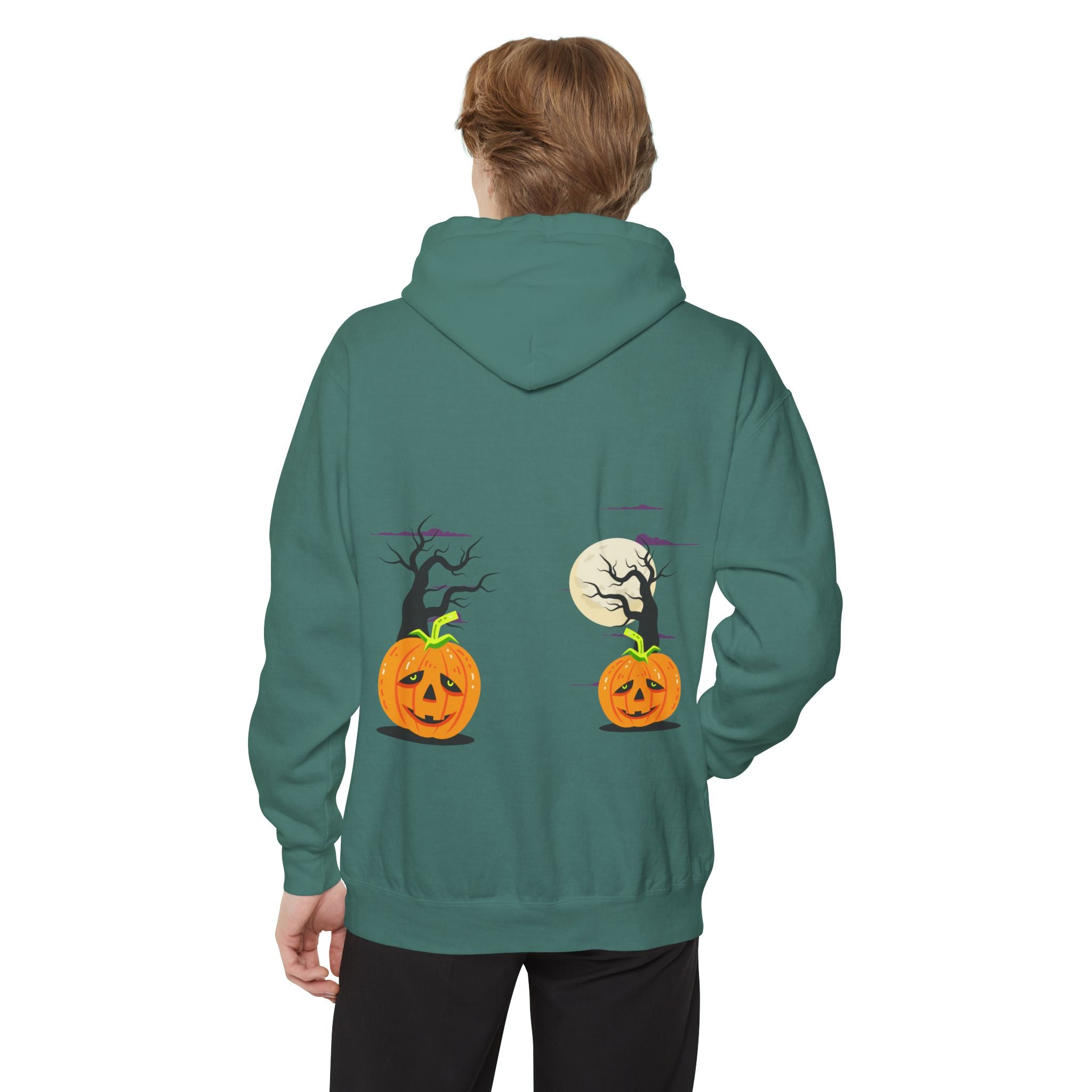 Halloween is Better with Cats | Unisex Garment-Dyed Hoodie