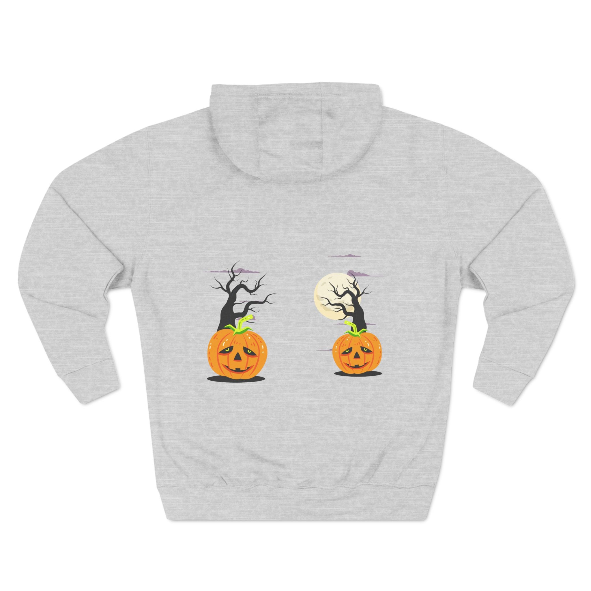 Halloween is Better with Cats | Three-Panel Fleece Hoodie