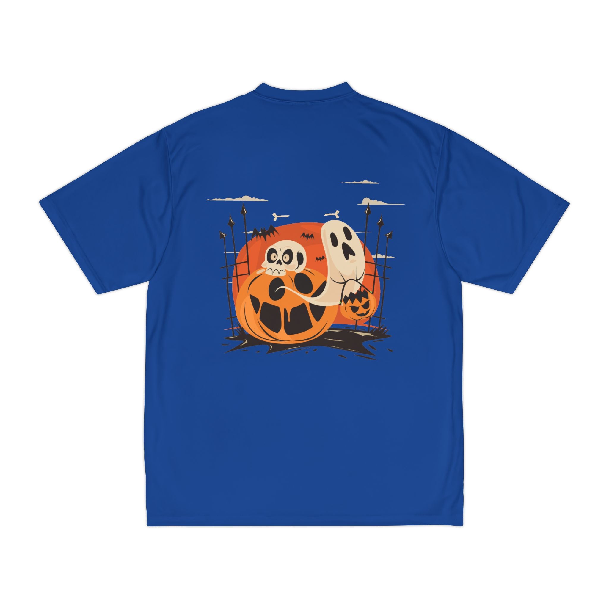 Halloween with Pumpkins | Men's Performance T-Shirt
