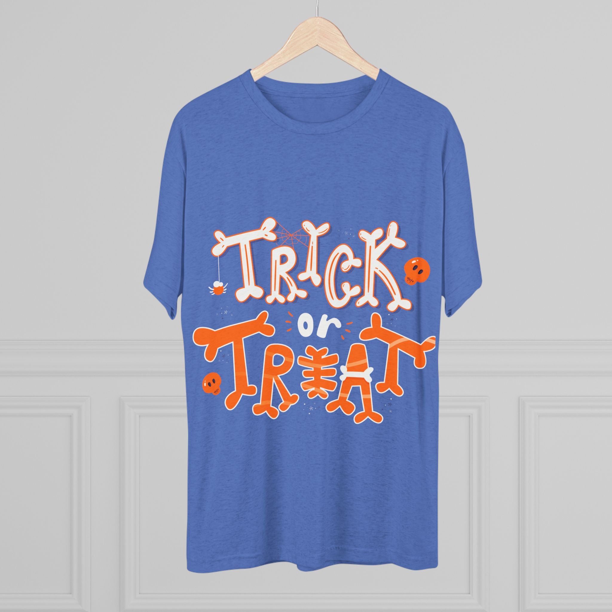 Halloween Trick or Treat | Unisex Tri-Blend Crew Tee