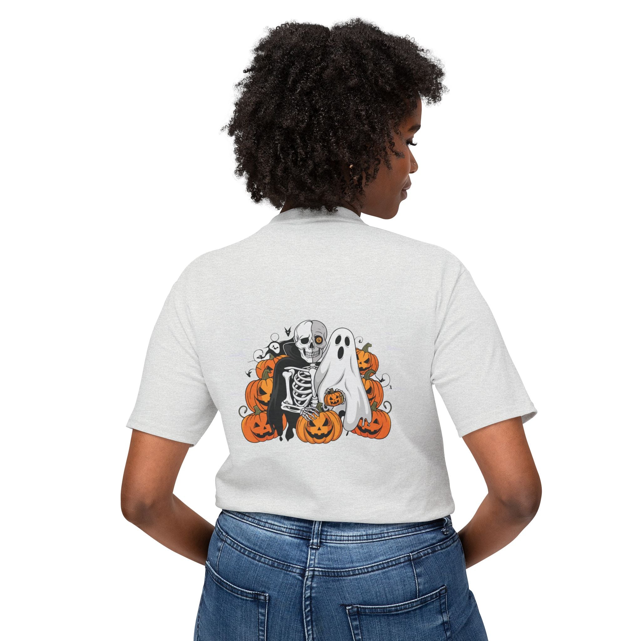 Halloween with Bats | Unisex HD Cotton™ T-shirt