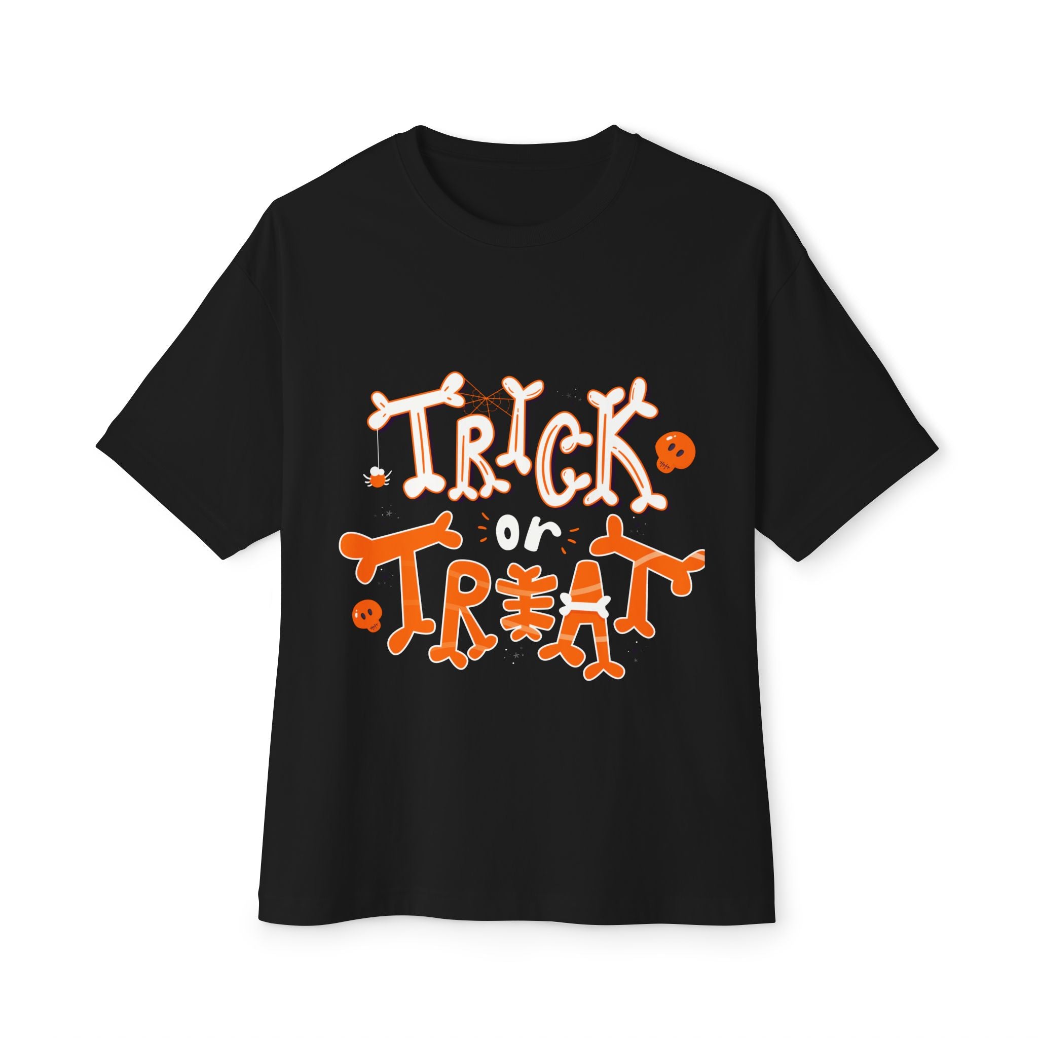 Halloween Trick or Treat | Unisex Oversized Boxy Tee