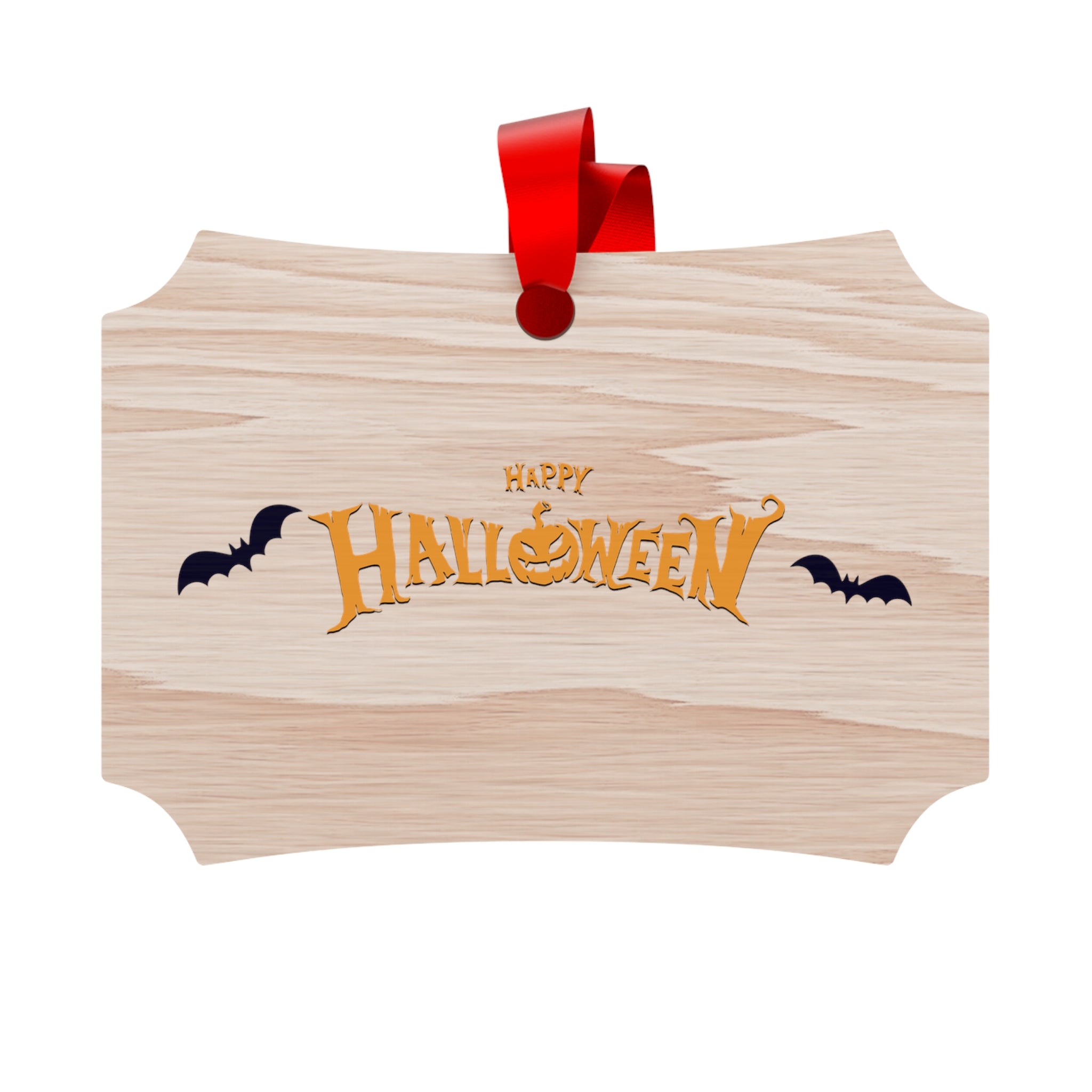 Halloween with Bats | Plywood Ornaments