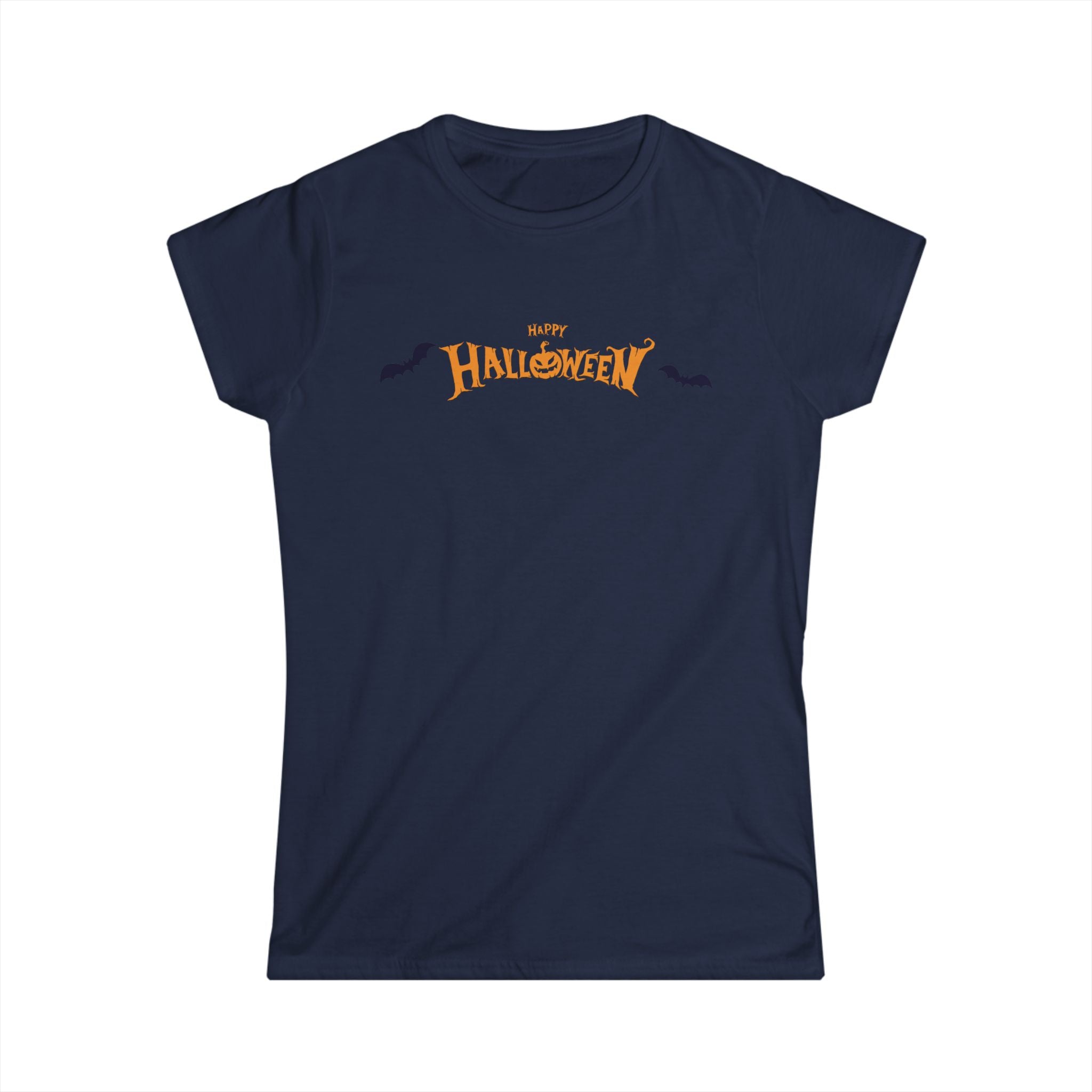 Halloween with Bats | Women's Softstyle Tee