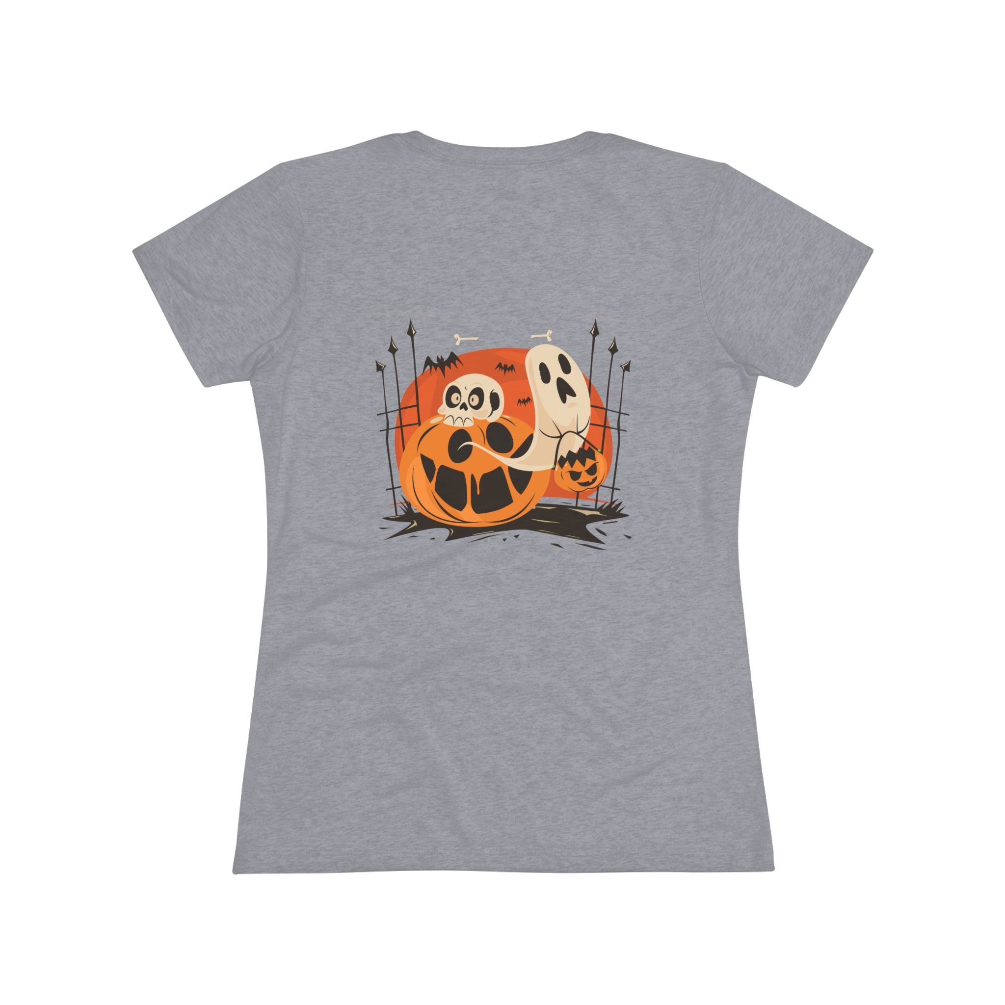 Halloween with Pumpkins | Women's Triblend Tee