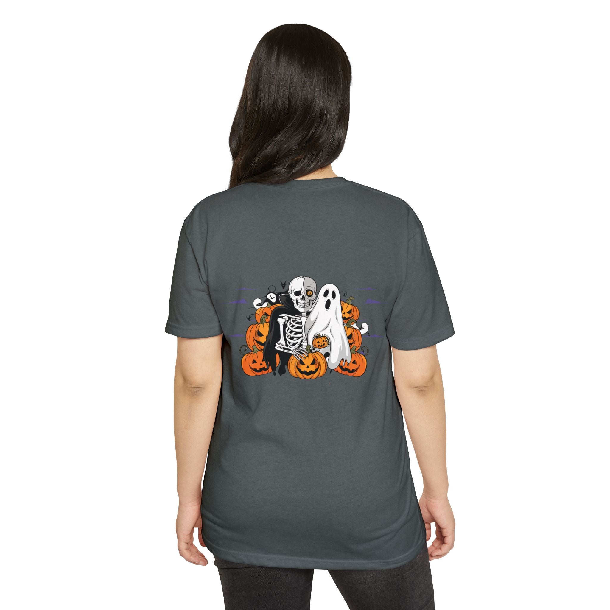 Halloween with Bats | Unisex CVC Jersey T-shirt
