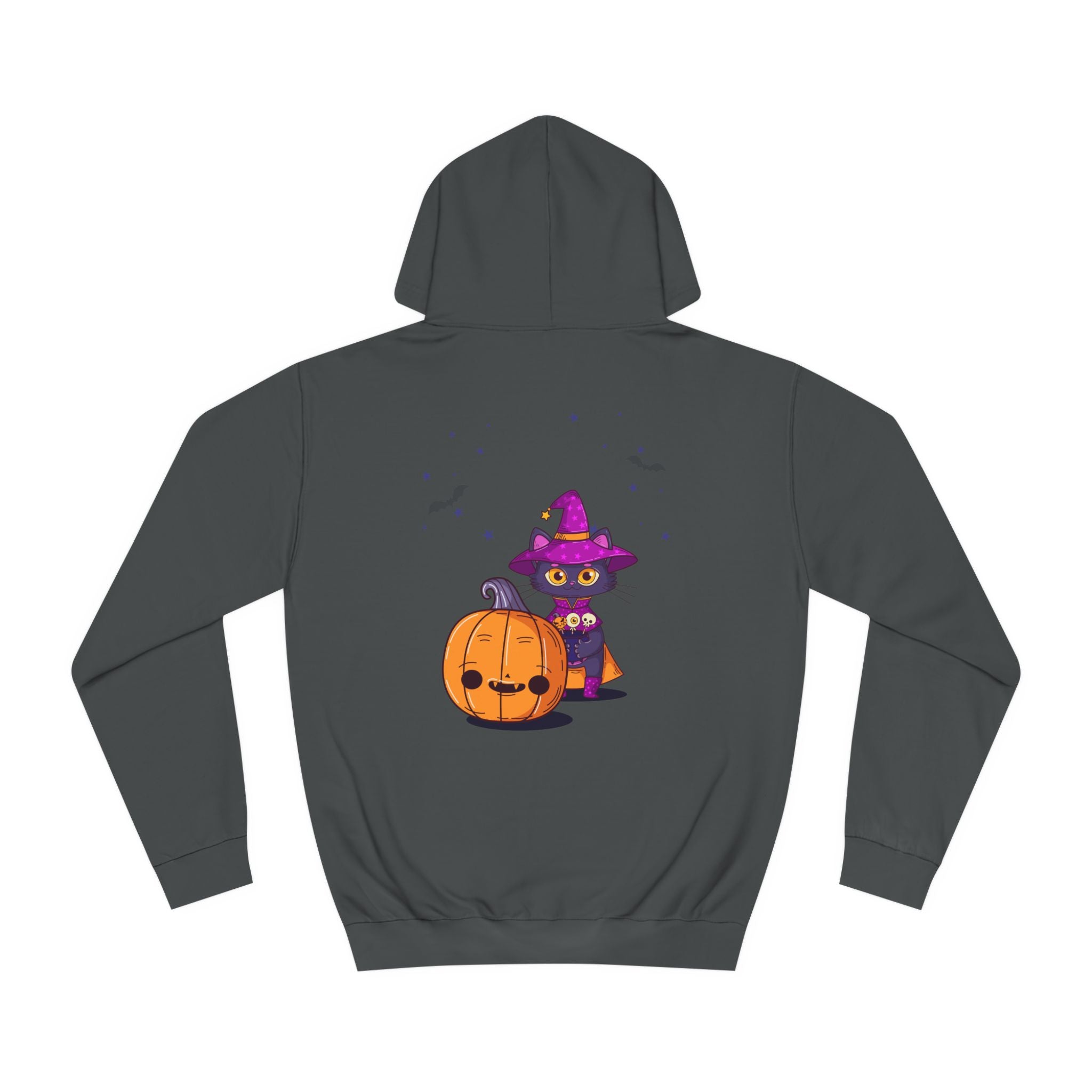 Halloween with Witch's Cats | Unisex College Hoodie