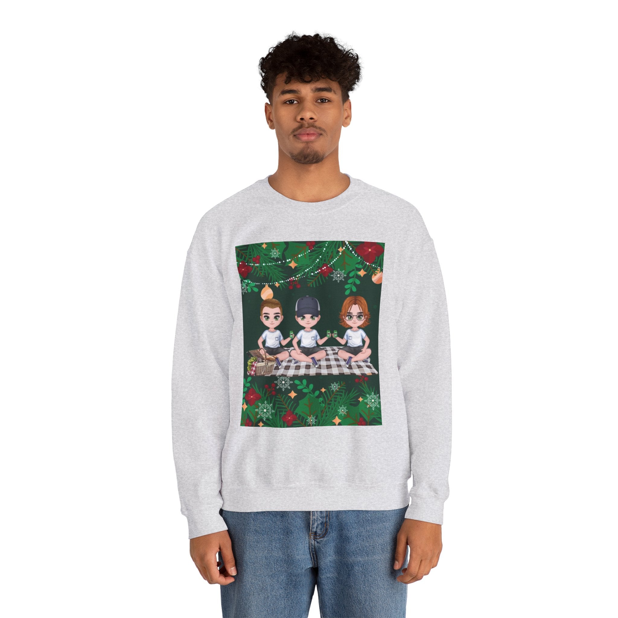 Christmas Party Unisex Heavy Blend™ Crewneck Sweatshirt