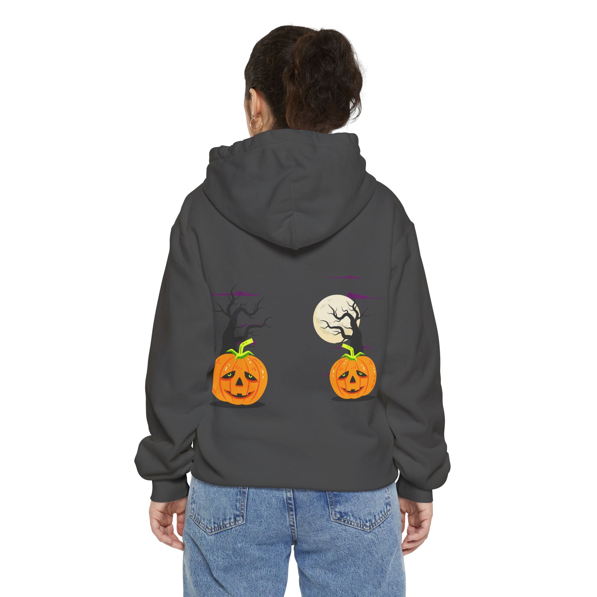 Halloween is Better with Cats | Unisex Garment-Dyed Hoodie