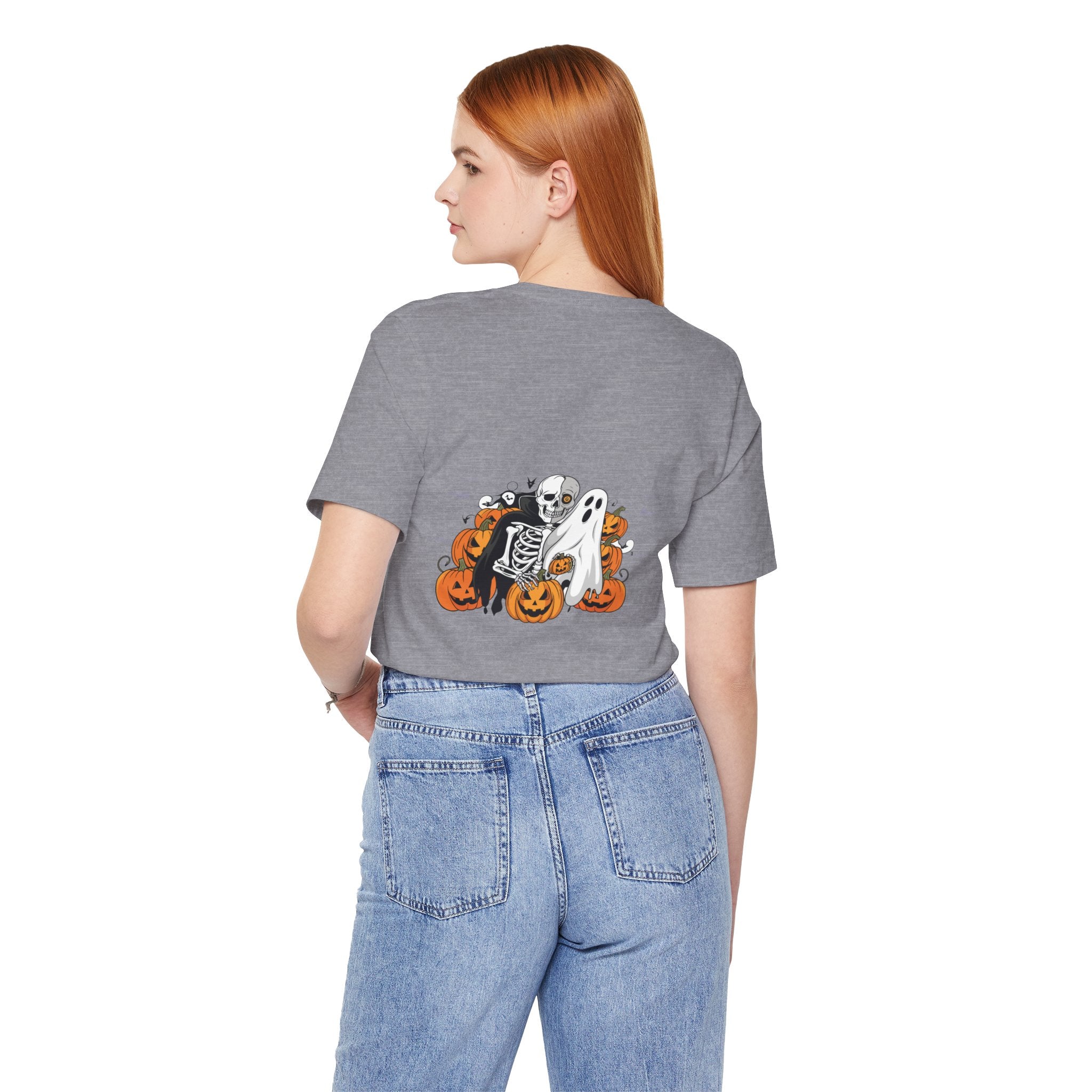 Halloween with Bats | Unisex Jersey Short Sleeve Tee