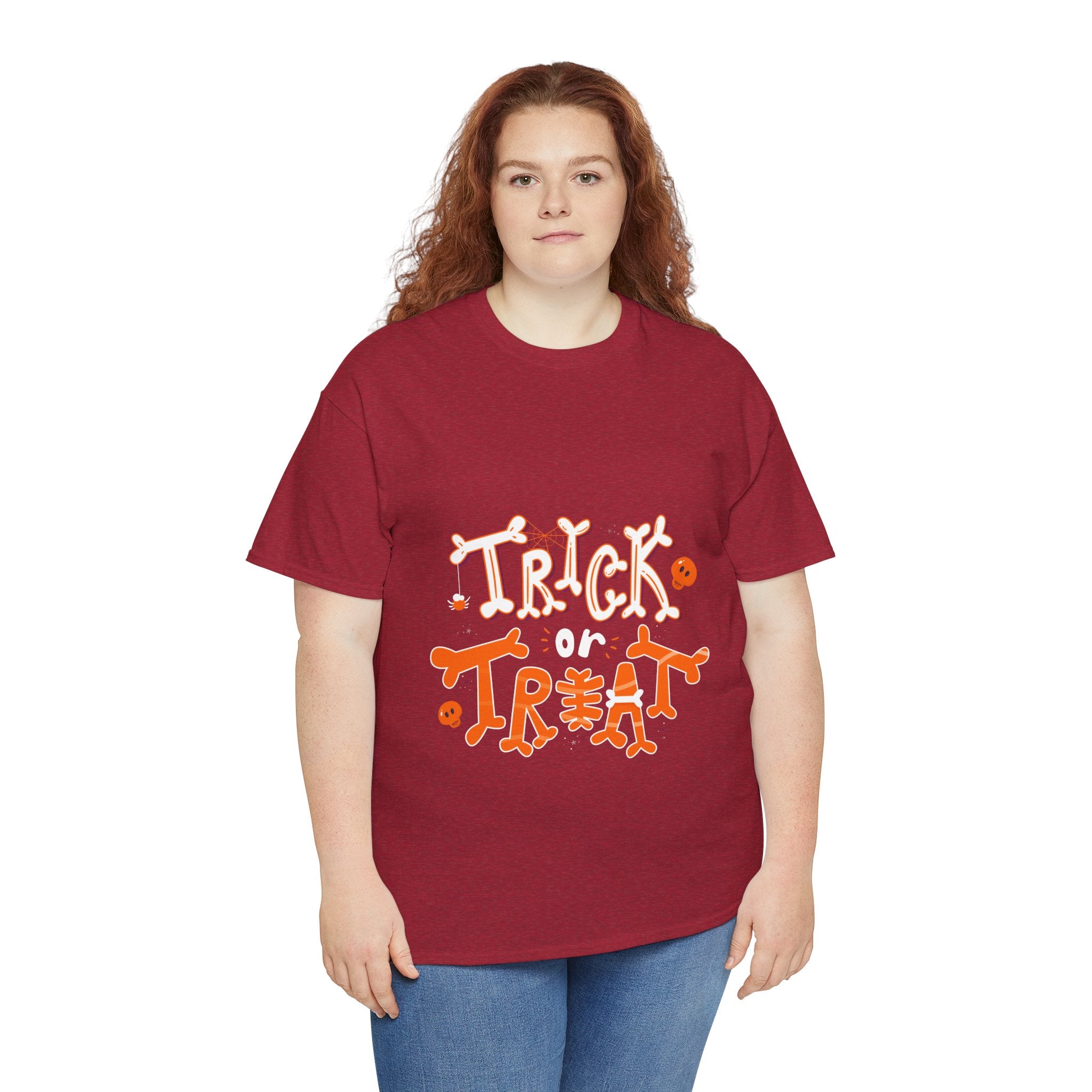Halloween Trick or Treat | Unisex Heavy Cotton Tee