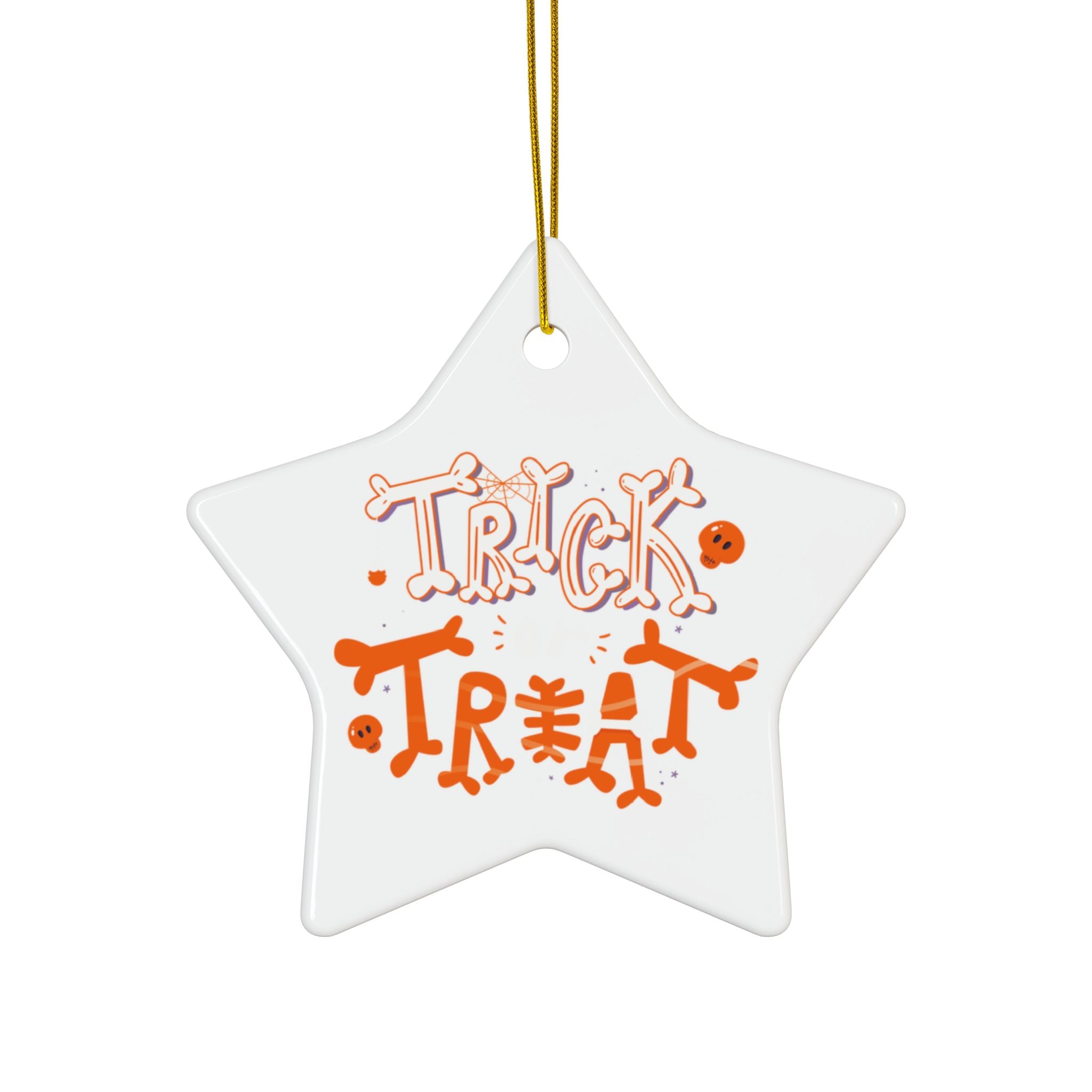 Halloween Trick or Treat | Ceramic Ornaments