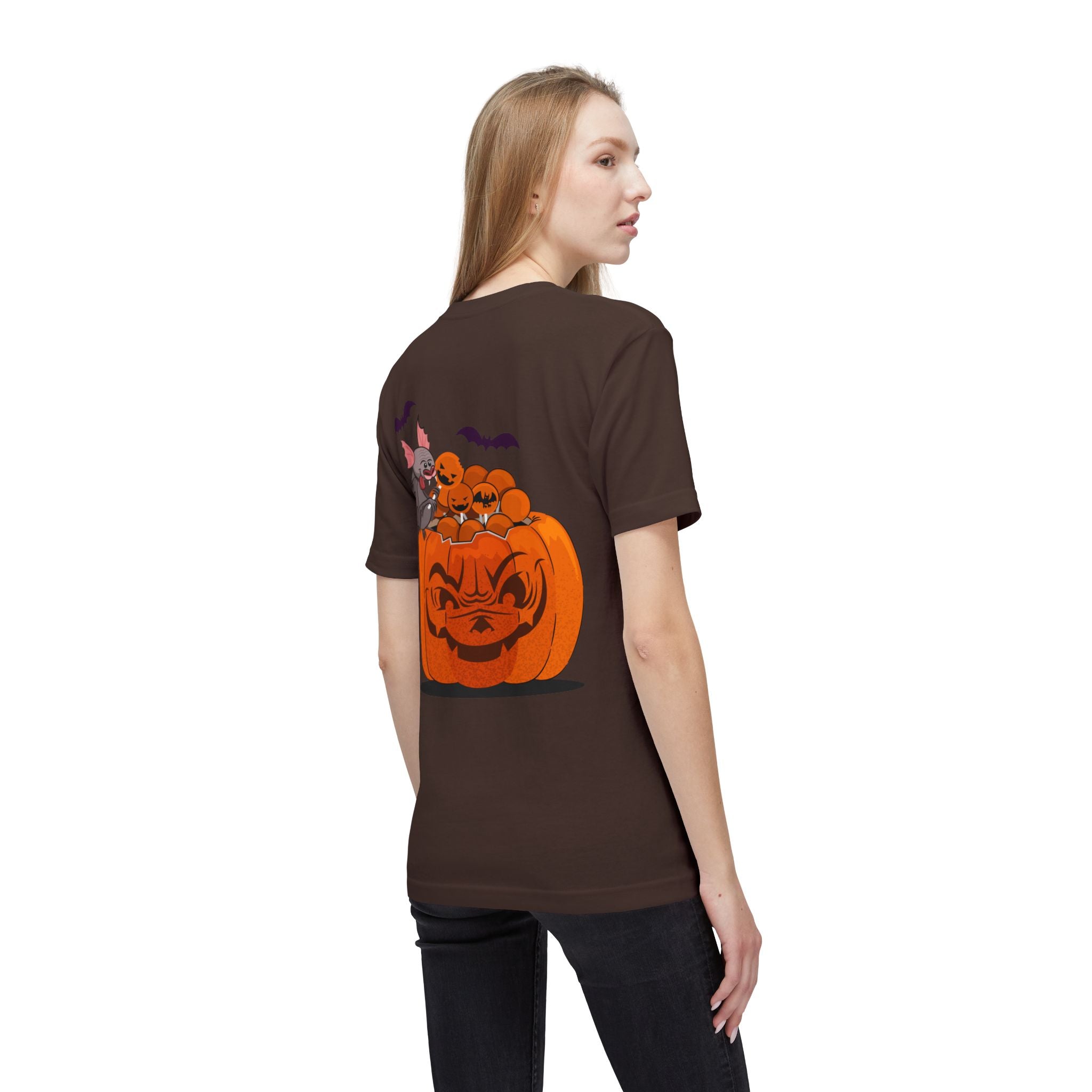 Halloween Trick or Treat | Unisex Midweight T-shirt, Made in US