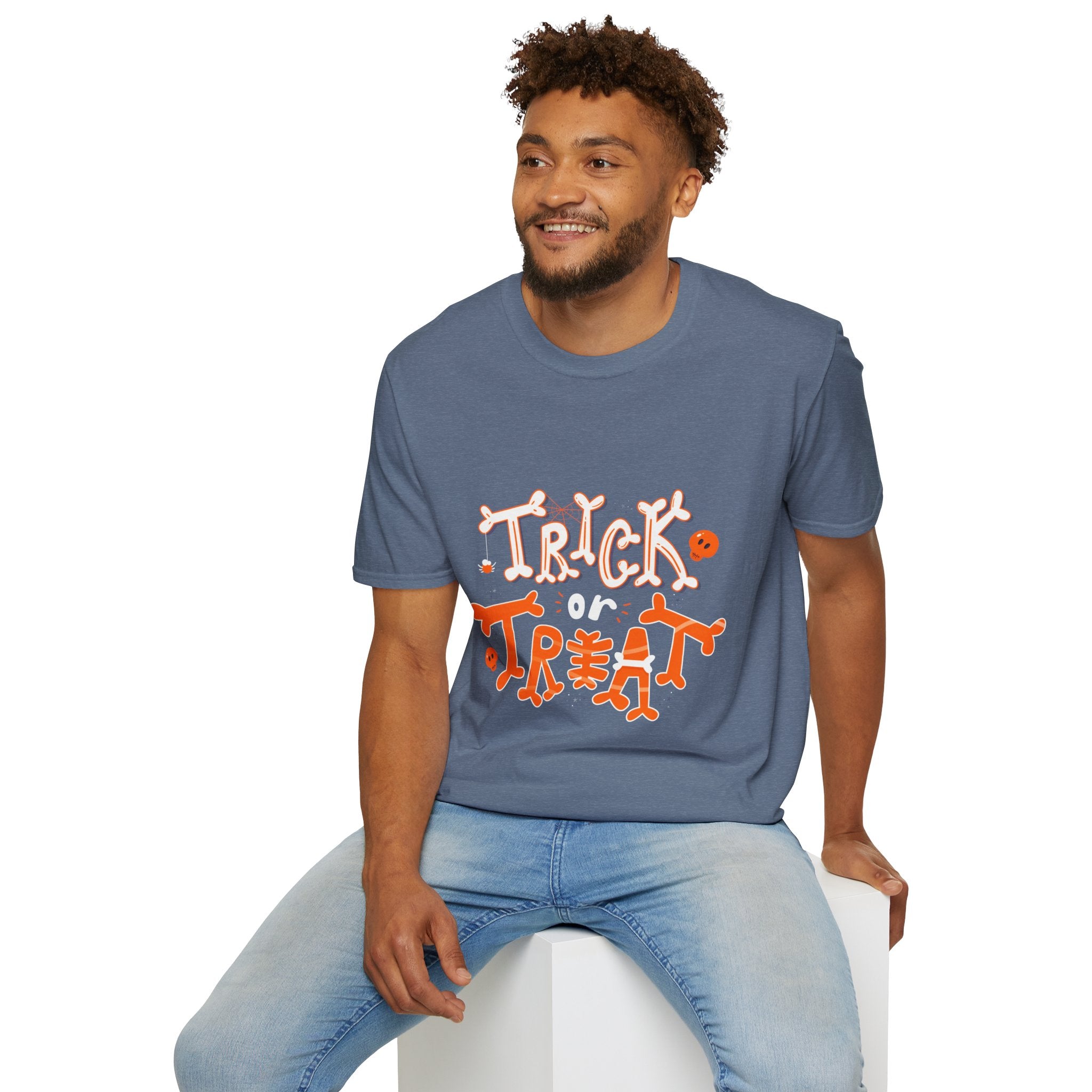 Halloween Trick or Treat  | Unisex Softstyle T-Shirt