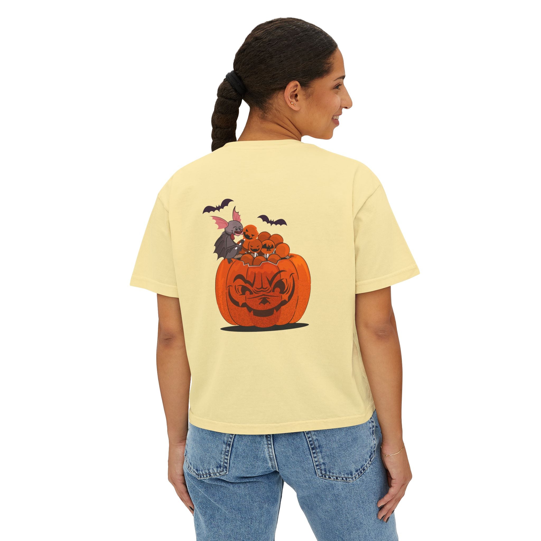 Halloween Trick or Treat | Women's Boxy Tee