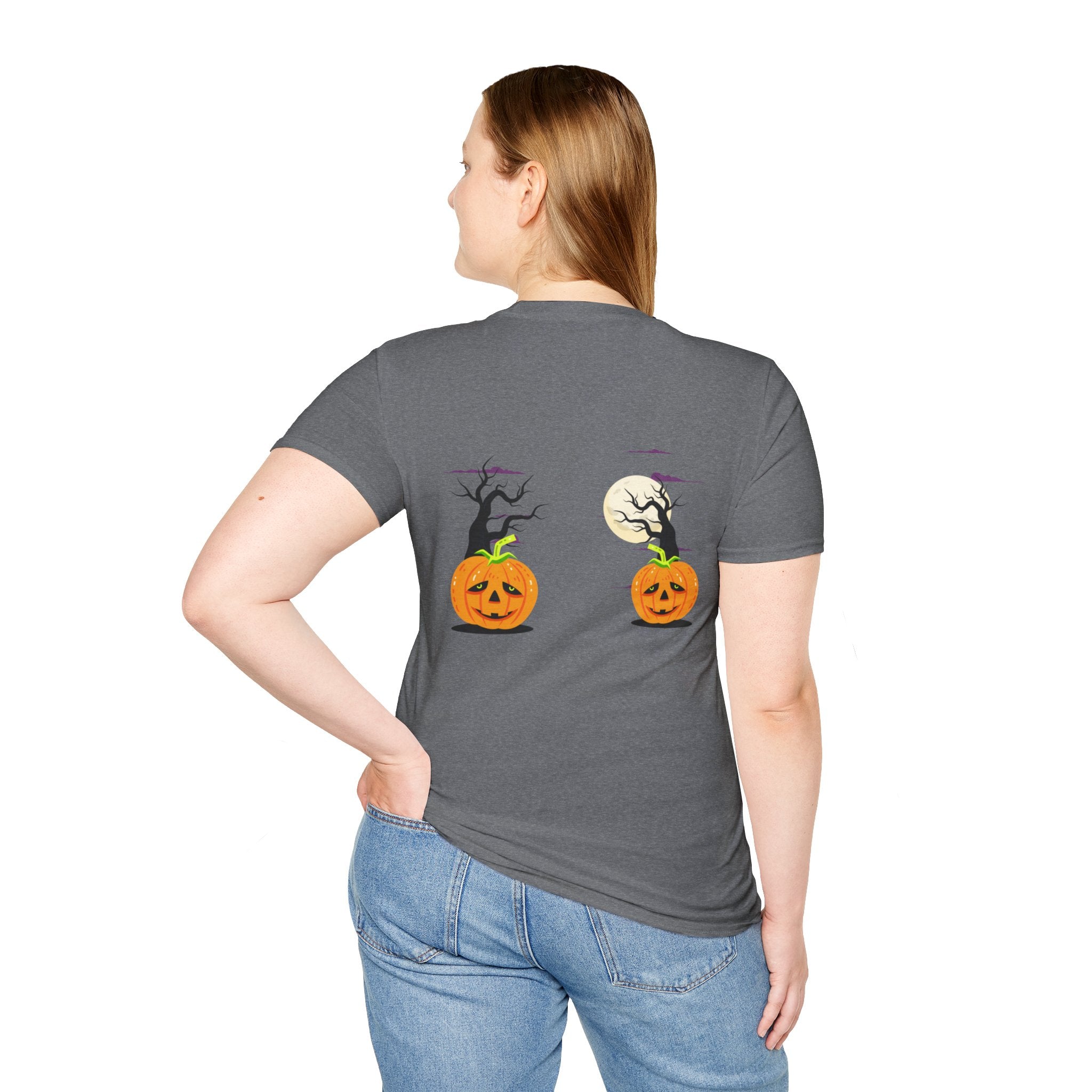 Halloween is Better with Cats | Unisex Softstyle T-Shirt