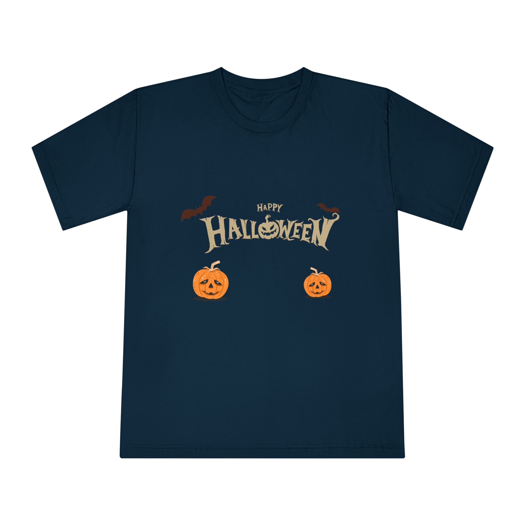 Halloween with Pumpkins | Unisex Classic Crewneck T-Shirt
