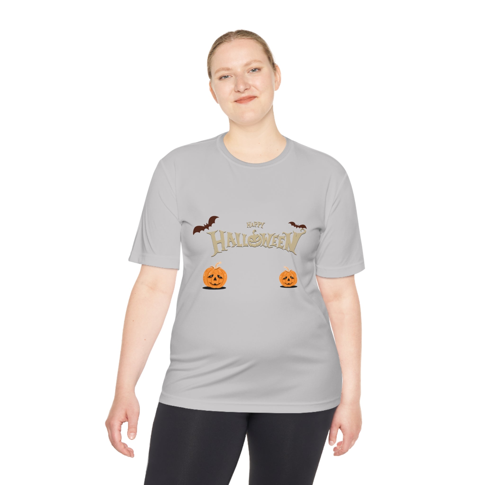 Halloween with Pumpkins | Unisex Moisture Wicking Tee