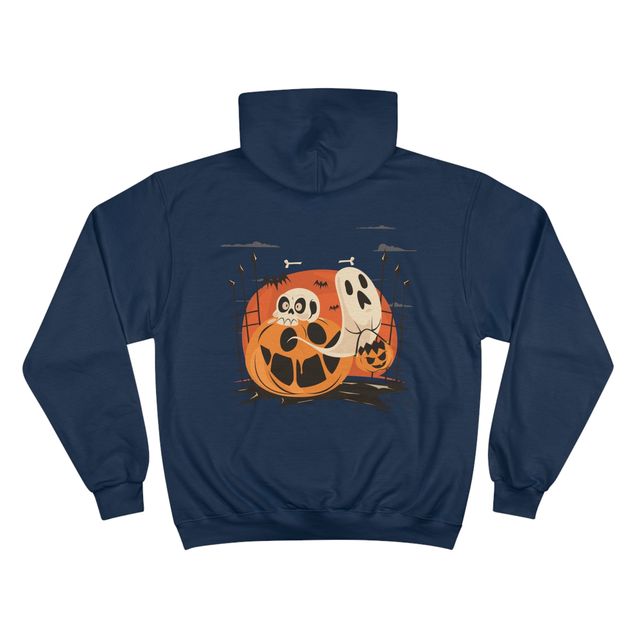 Halloween with Pumpkins | Champion Hoodie