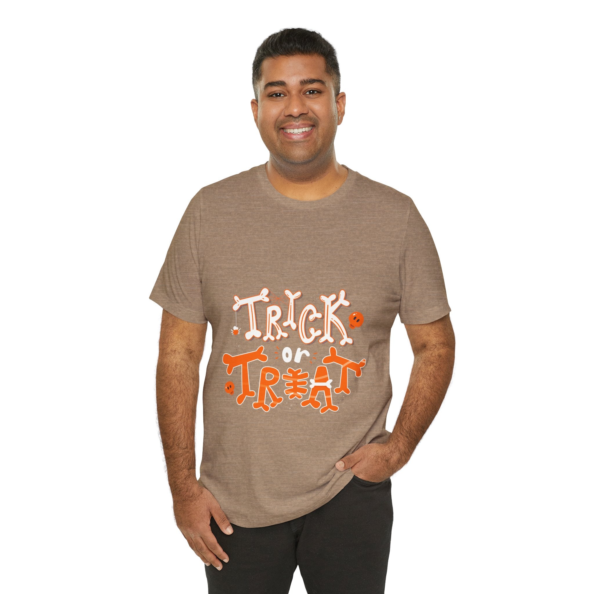 Halloween Trick or Treat  | Unisex Jersey Short Sleeve Tee