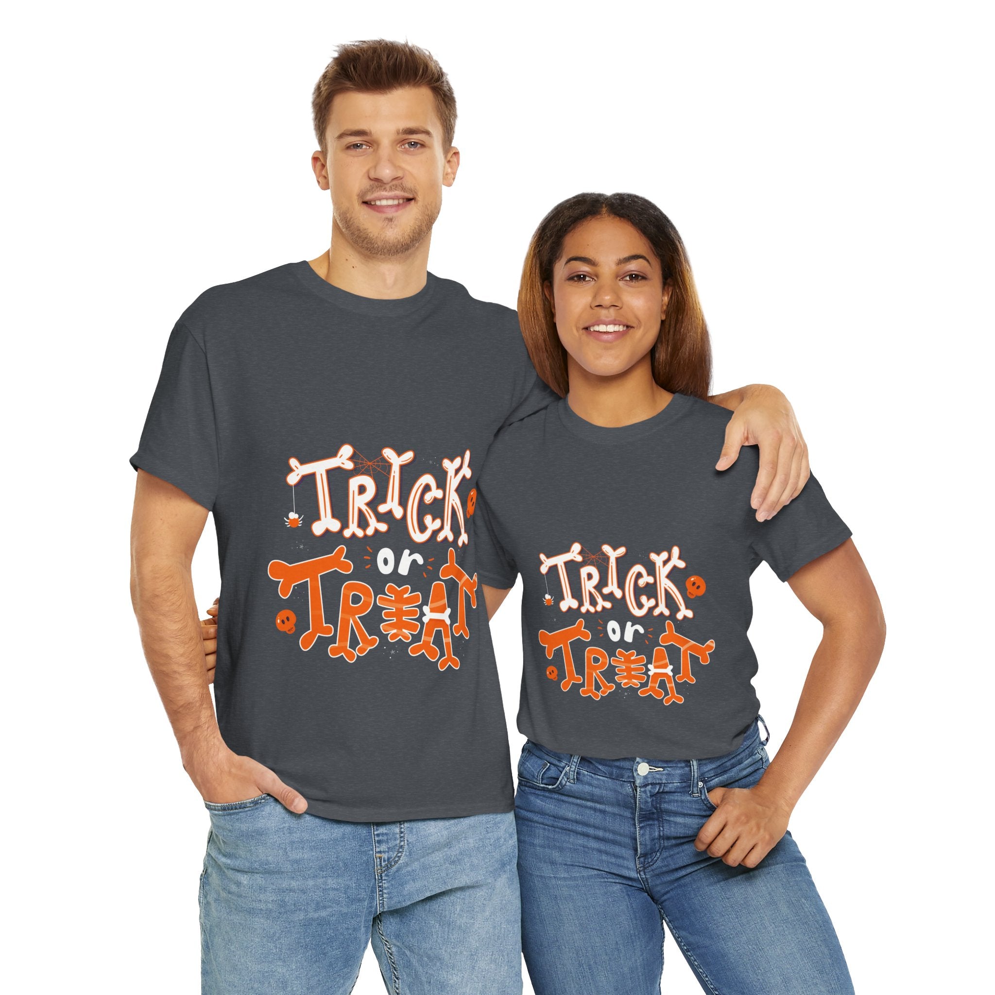 Halloween Trick or Treat | Unisex Heavy Cotton Tee
