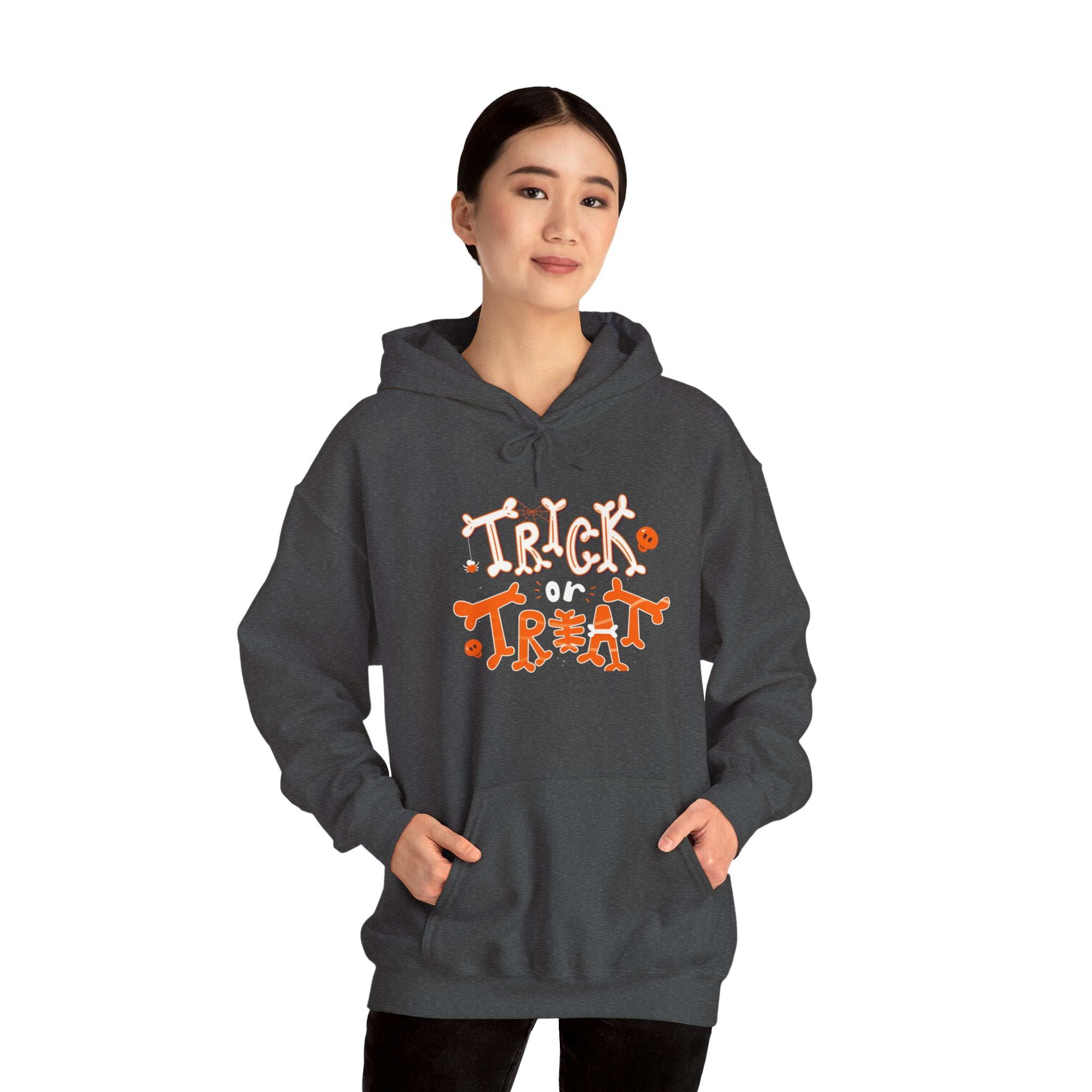 Halloween Trick or Treat  | Unisex Heavy Blend Hooded Sweatshirt