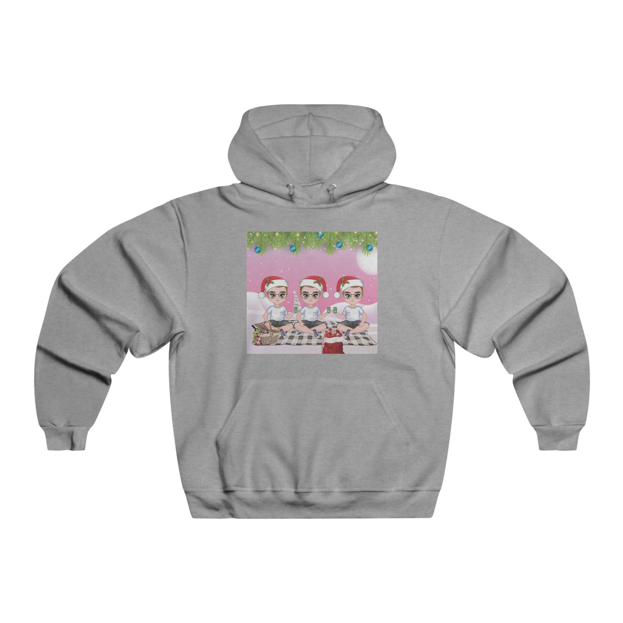 Christmas Friends | Men's NUBLEND® Hooded Sweatshirt