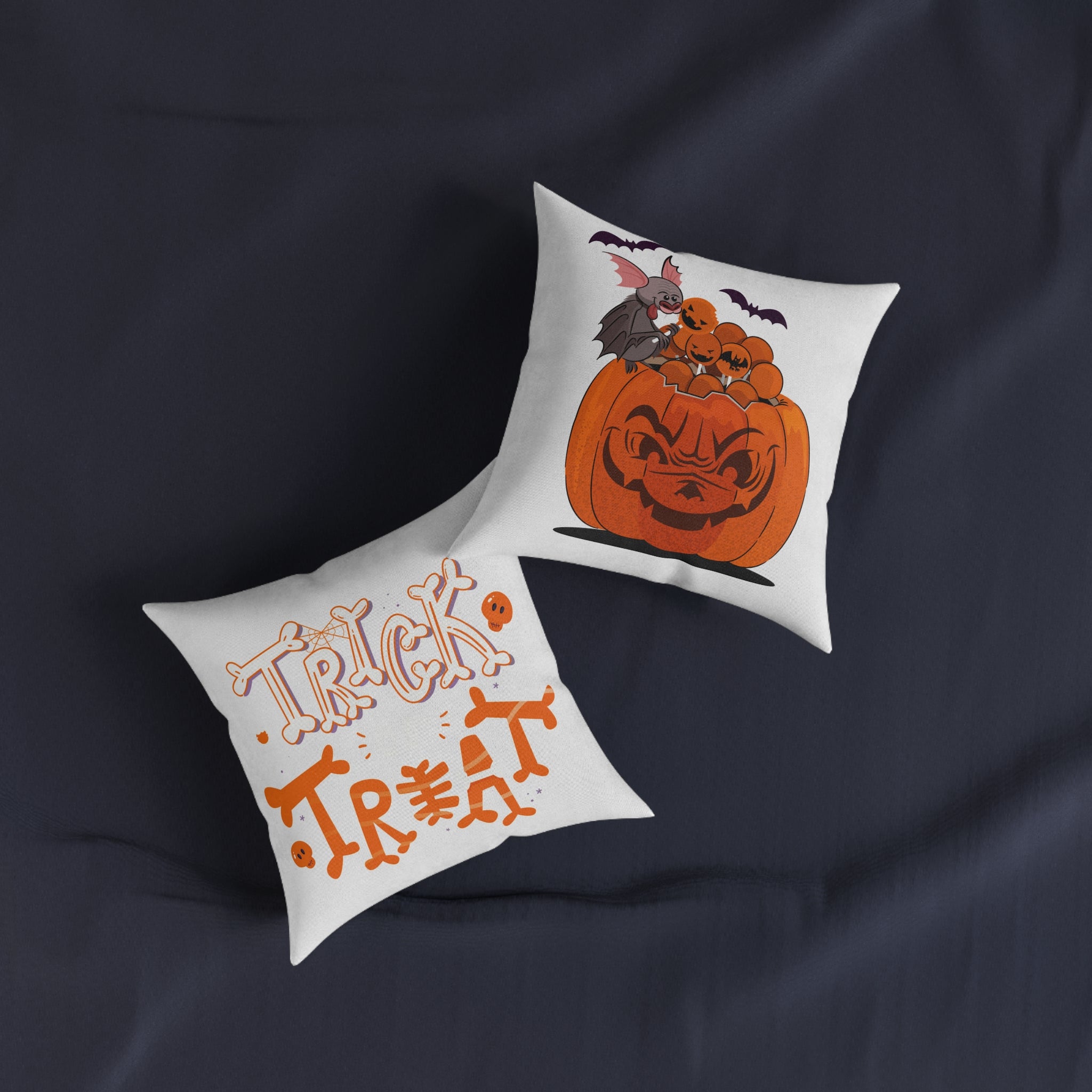 Halloween Trick or Treat | Square Pillow