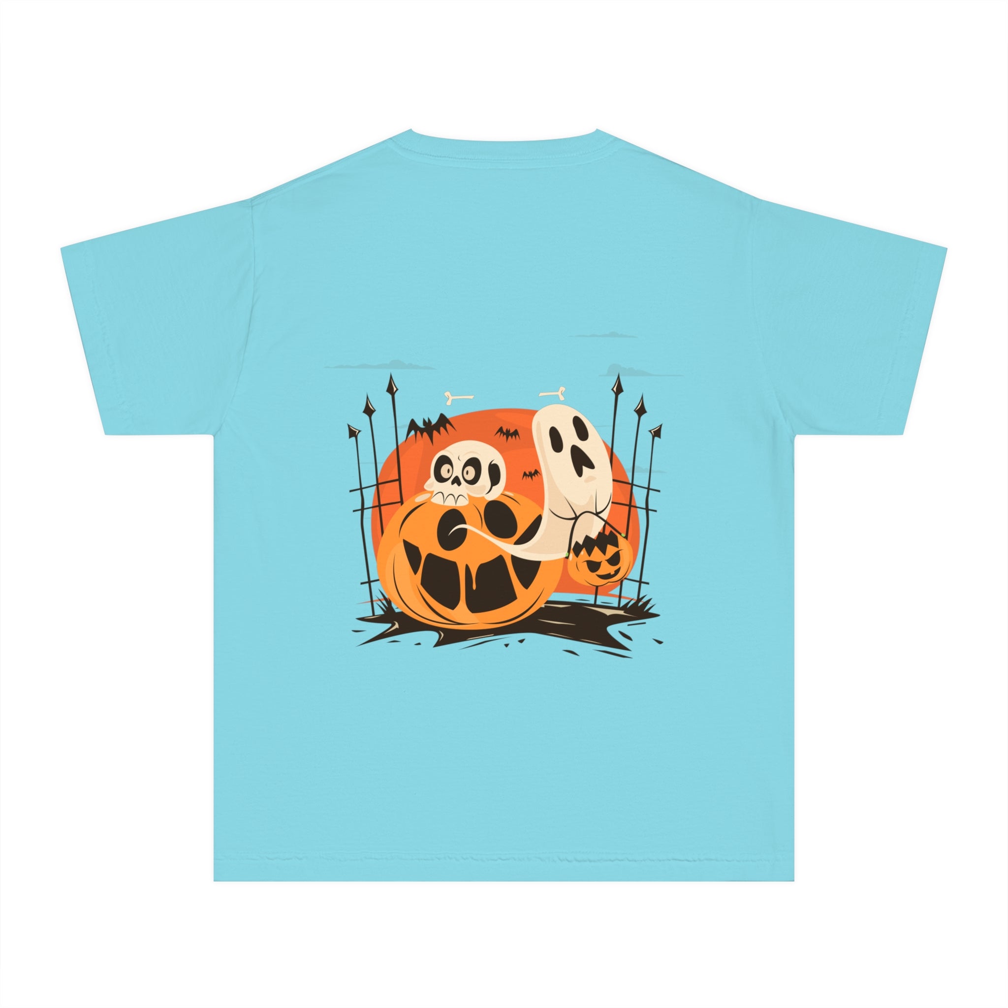 Halloween with Pumpkins | Youth Midweight Tee