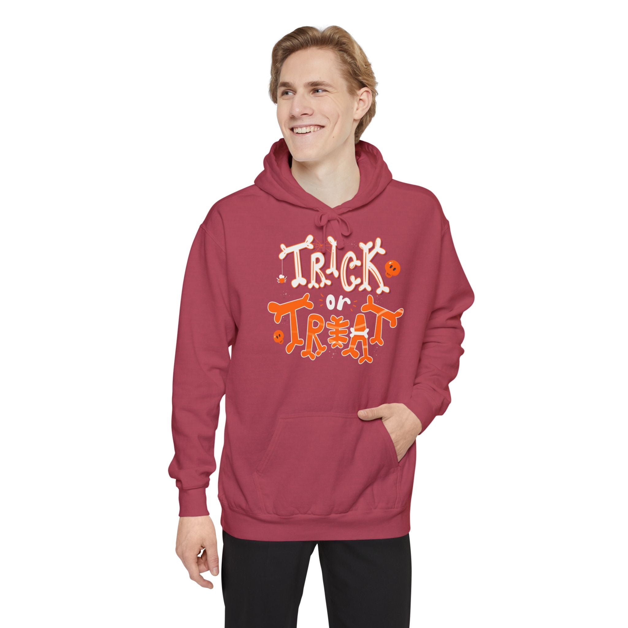 Halloween Trick or Treat | Unisex Garment-Dyed Hoodie