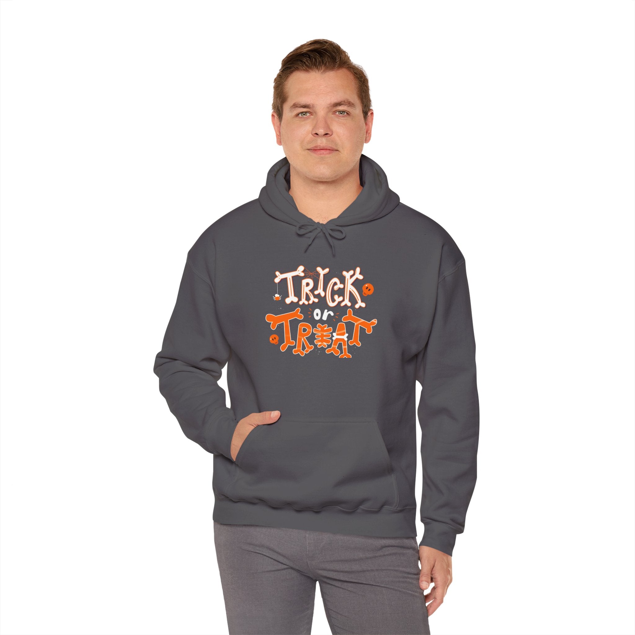 Halloween Trick or Treat  | Unisex Heavy Blend Hooded Sweatshirt