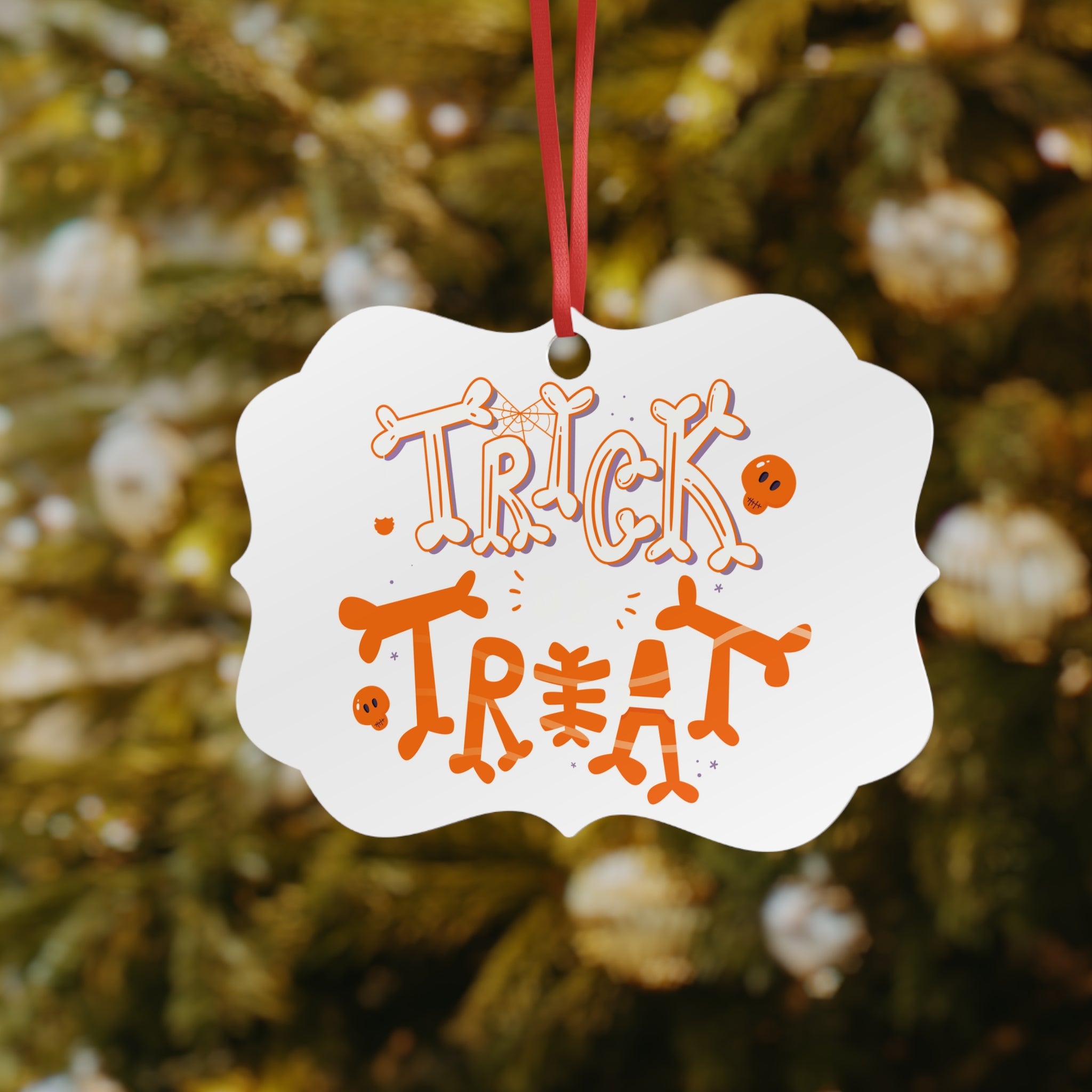 Halloween Trick or Treat | Aluminum Ornaments