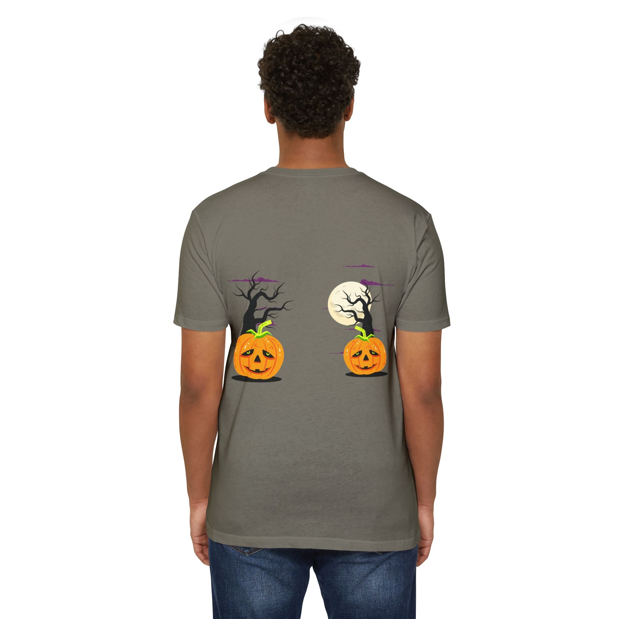 Halloween is Better with Cats | Unisex CVC Jersey T-shirt
