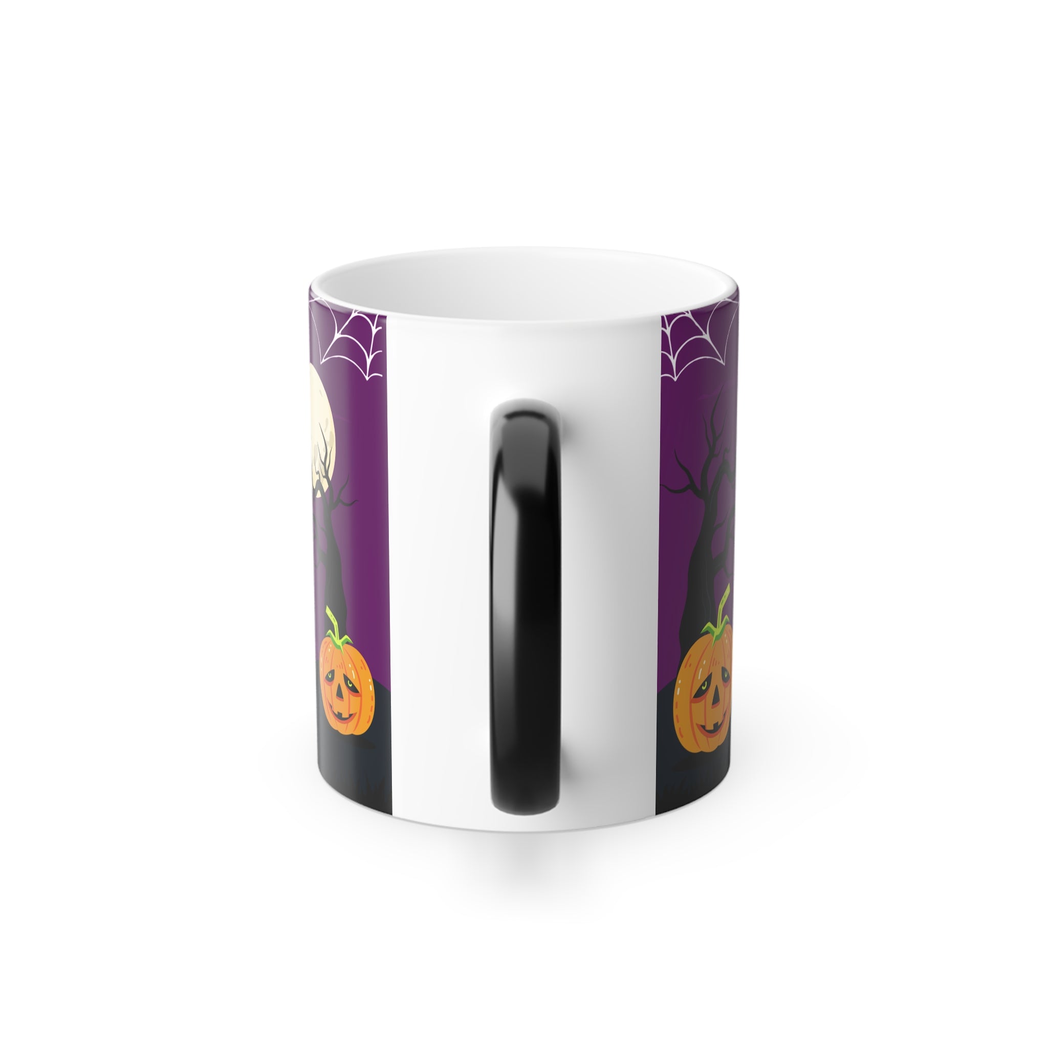 Happy Halloween is Better with Cats | Color Morphing Mug