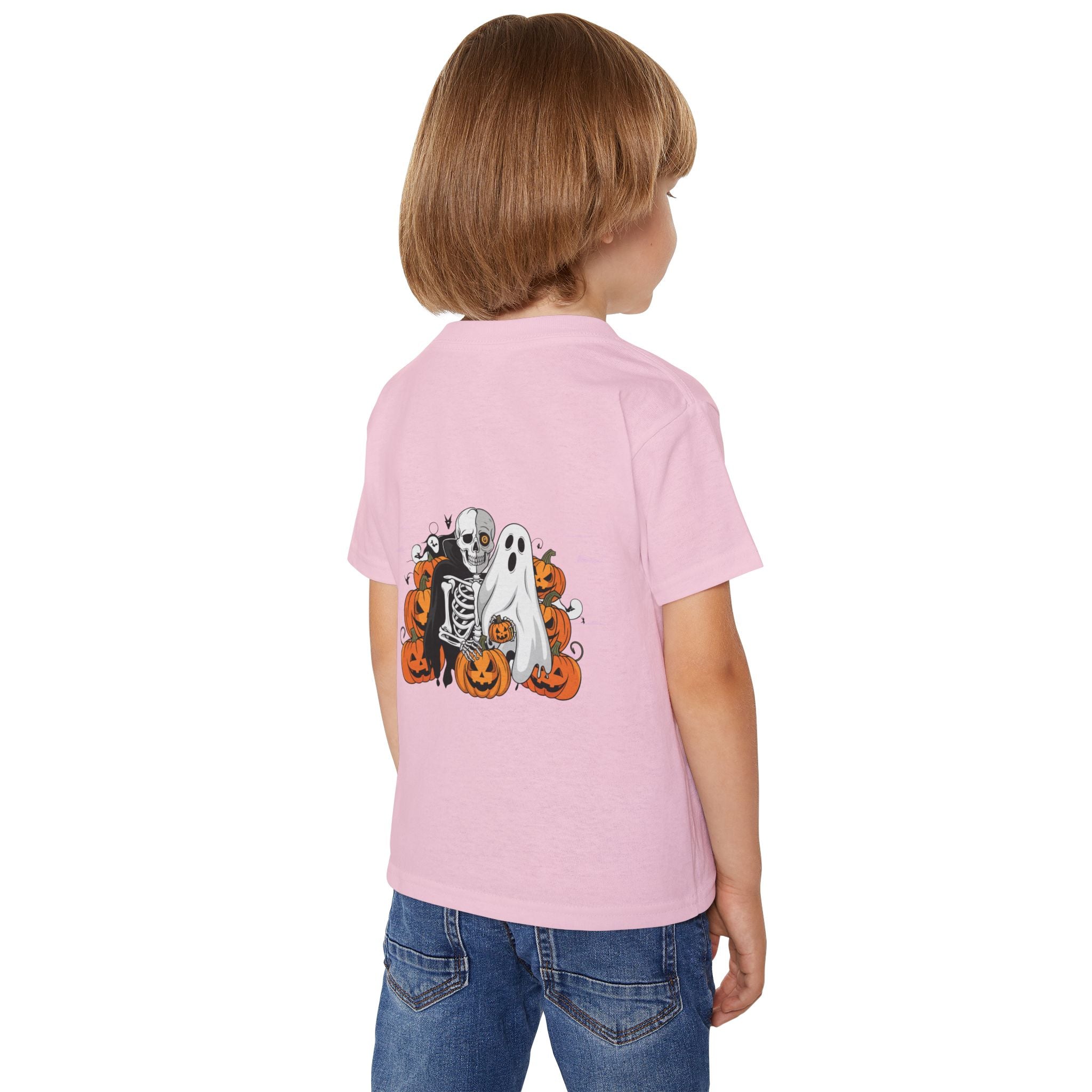 Halloween with Bats | Heavy Cotton Toddler T-shirt