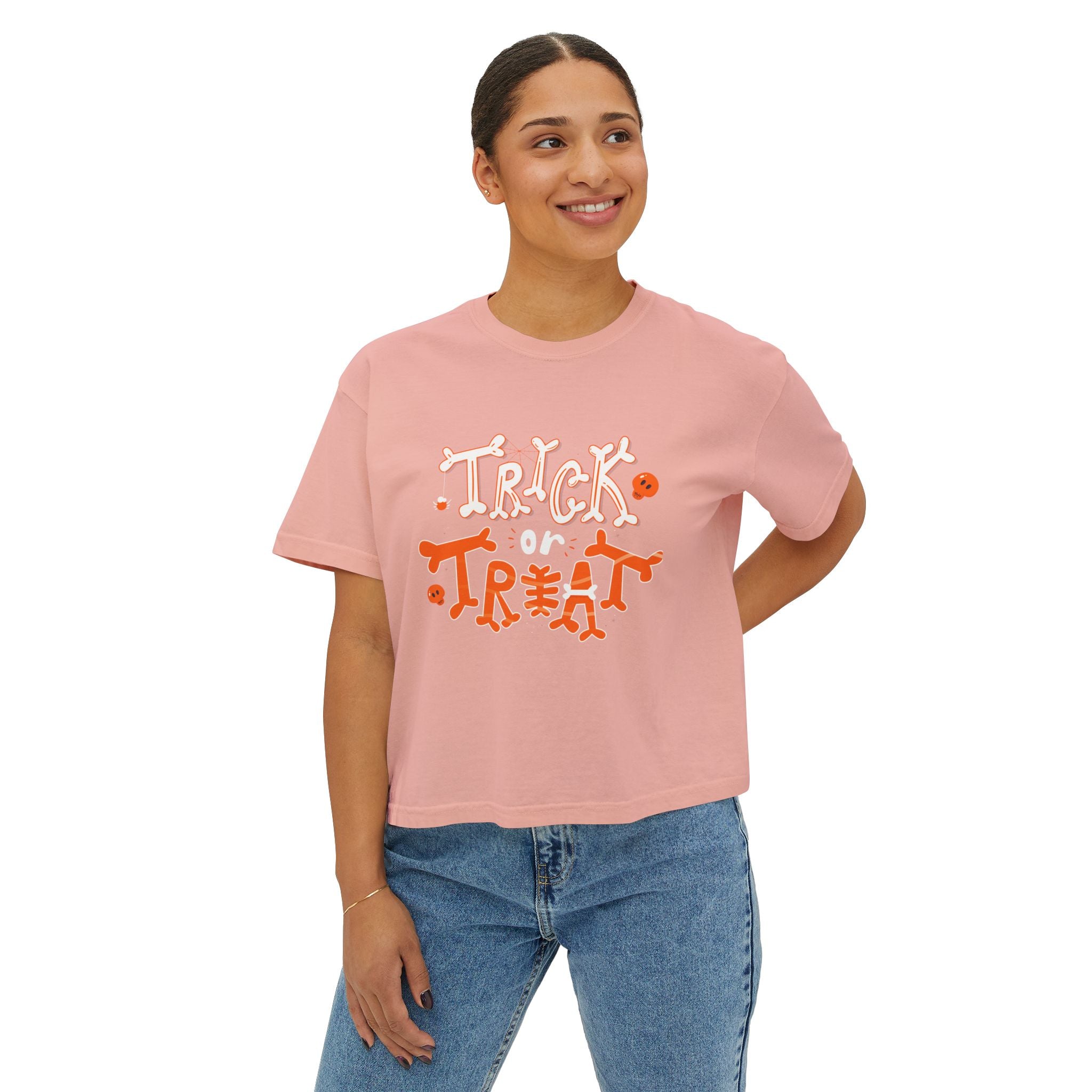 Halloween Trick or Treat | Women's Boxy Tee