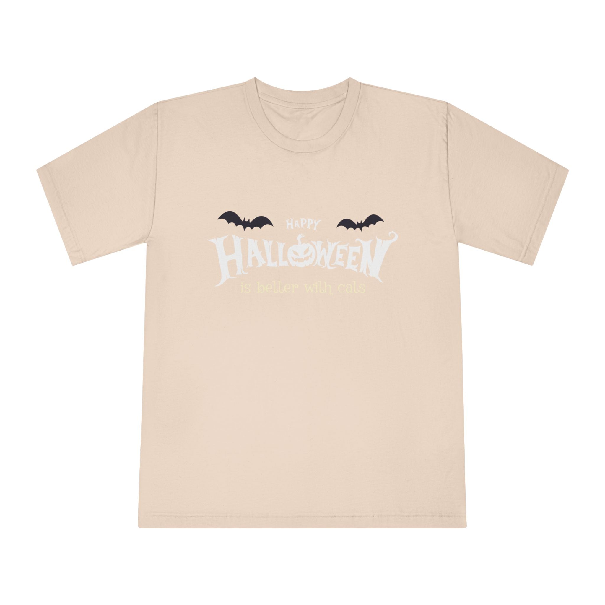 Halloween with Witch's Cats | Unisex Classic Crewneck T-Shirt