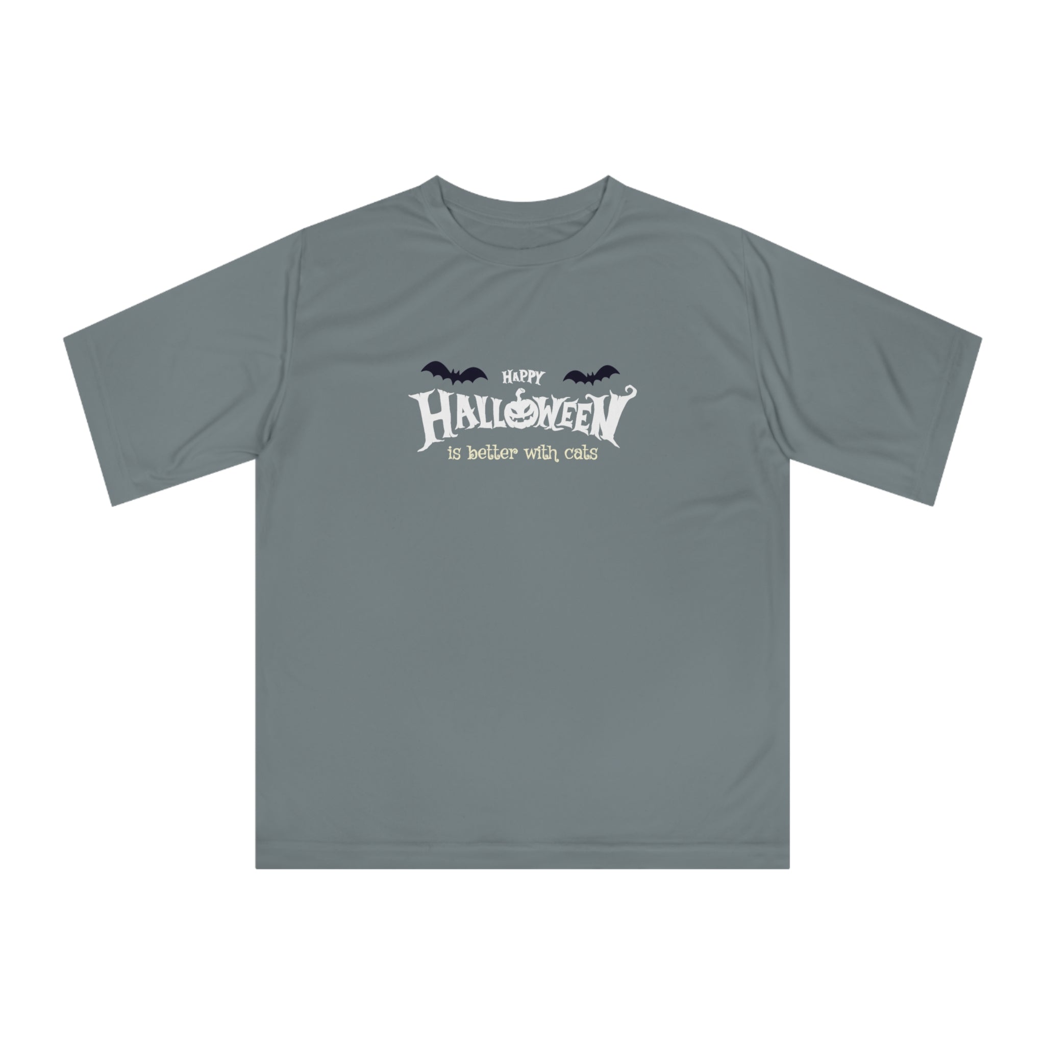 Halloween with Witch's Cats | Unisex Zone Performance T-shirt