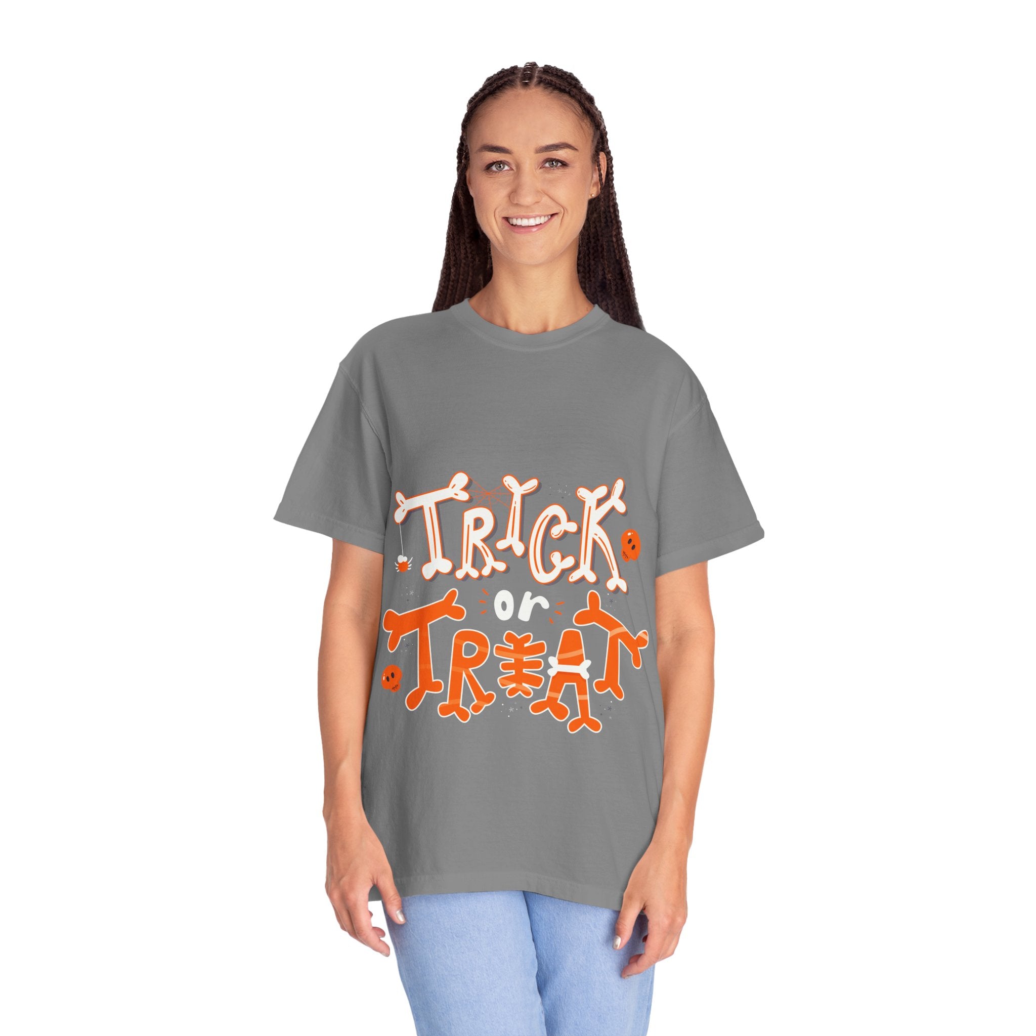 Halloween Trick or Treat  | Unisex Garment-Dyed T-shirt