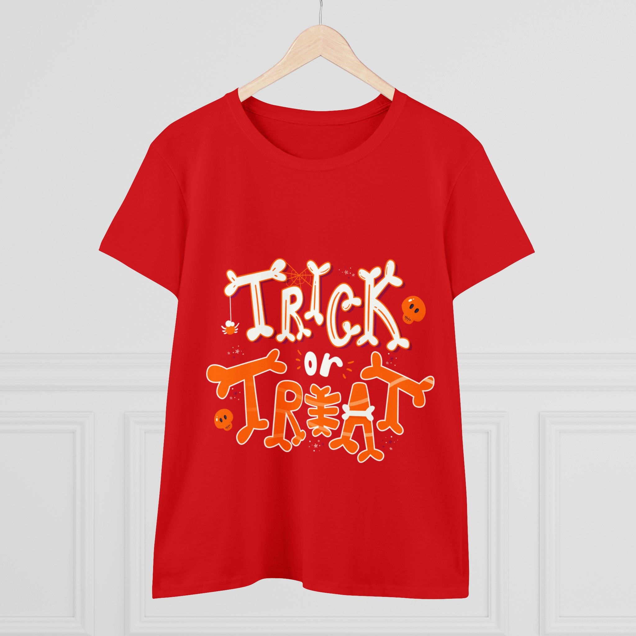 Halloween Trick or Treat | Women's Midweight Cotton Tee