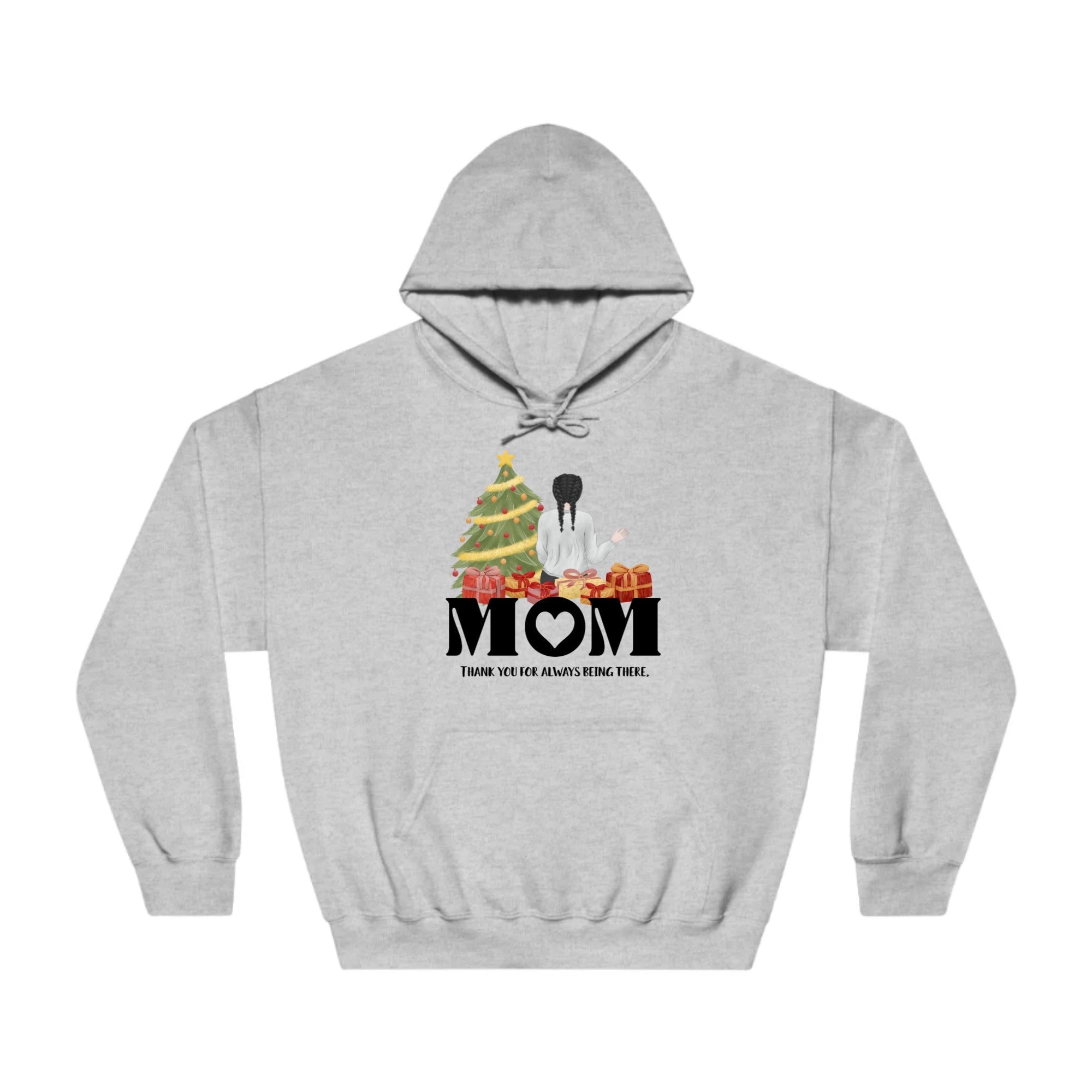 MOM thank you for always being there | Unisex Dry Blend Hooded Sweatshirt