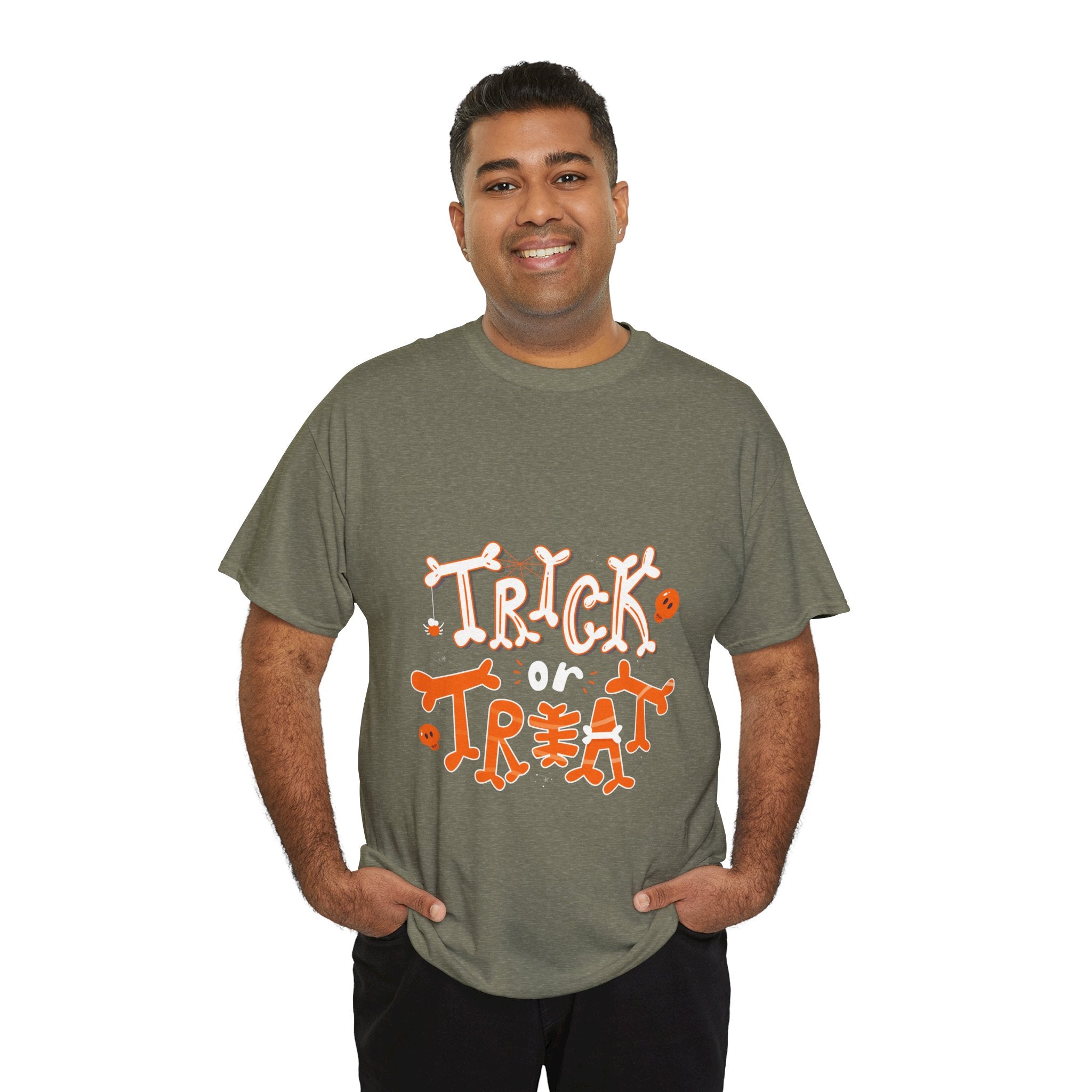 Halloween Trick or Treat | Unisex Heavy Cotton Tee
