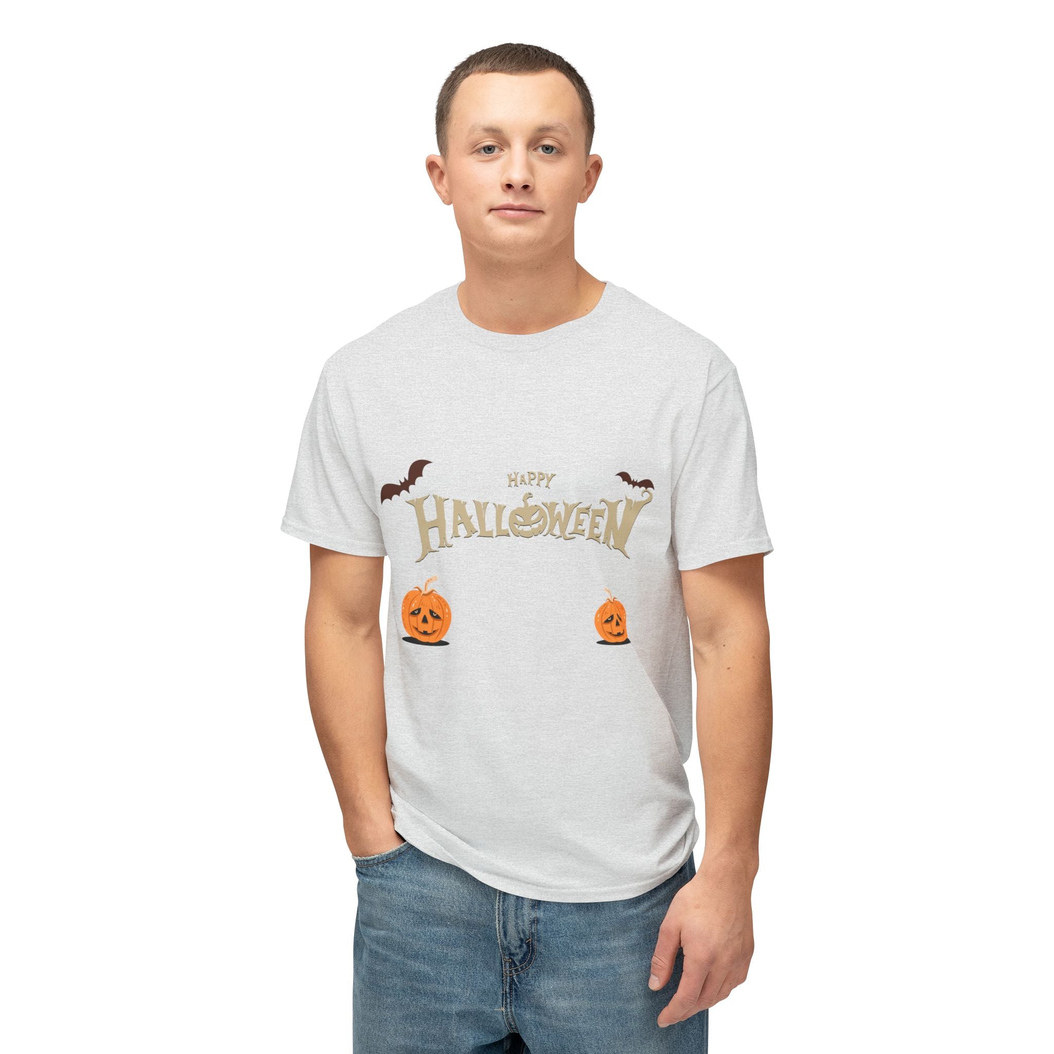 Halloween with Pumpkins | Unisex HD Cotton™ T-shirt